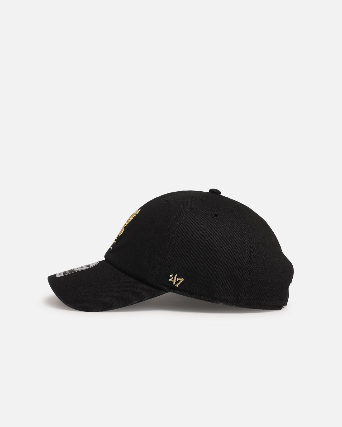 47 Brand Liverpool FC 'Metallic' 47 Clean Up Strapback Black/Gold