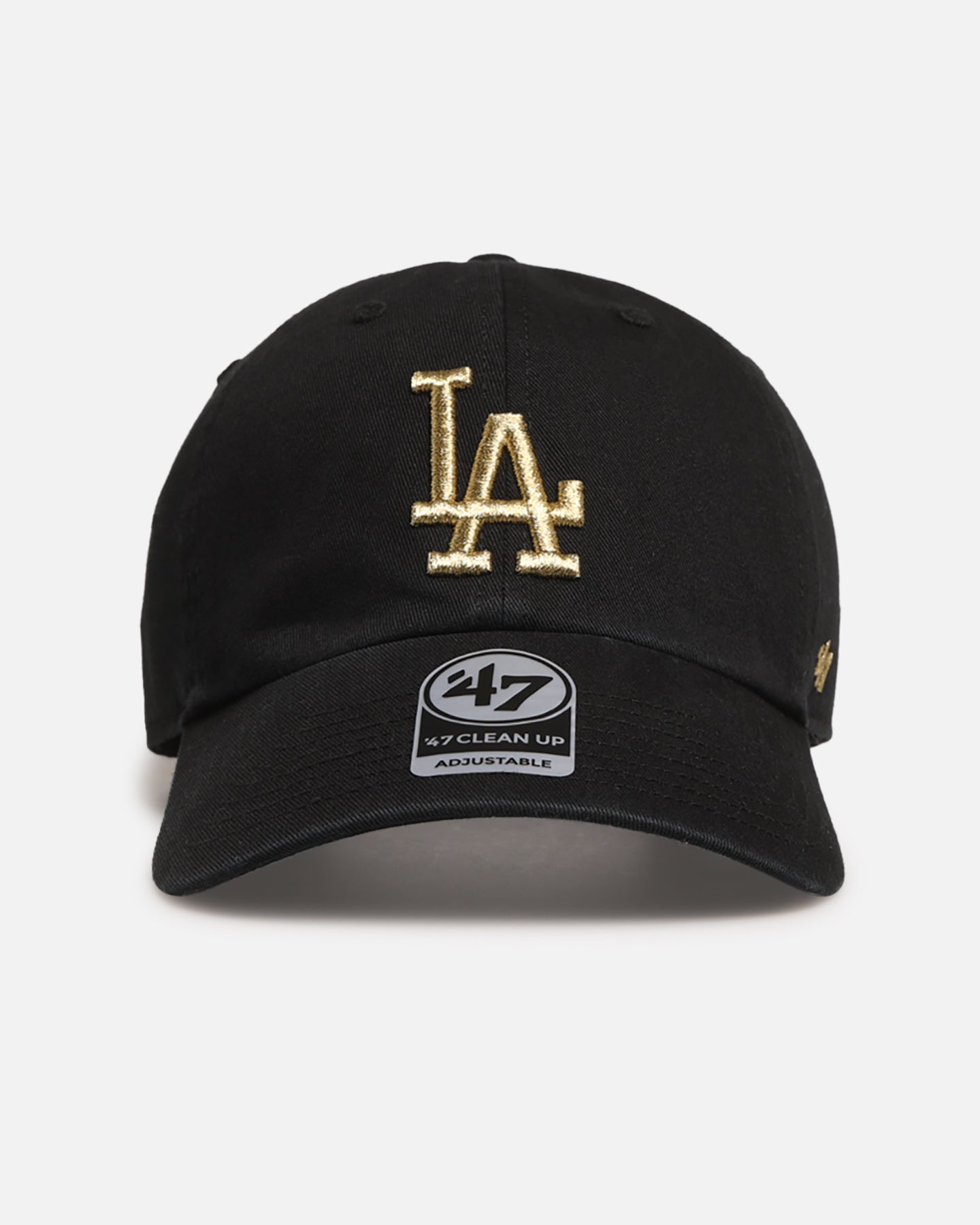 47 Brand Los Angeles Dodgers 'Metallic' 47 Clean Up Strapback Black/Gold