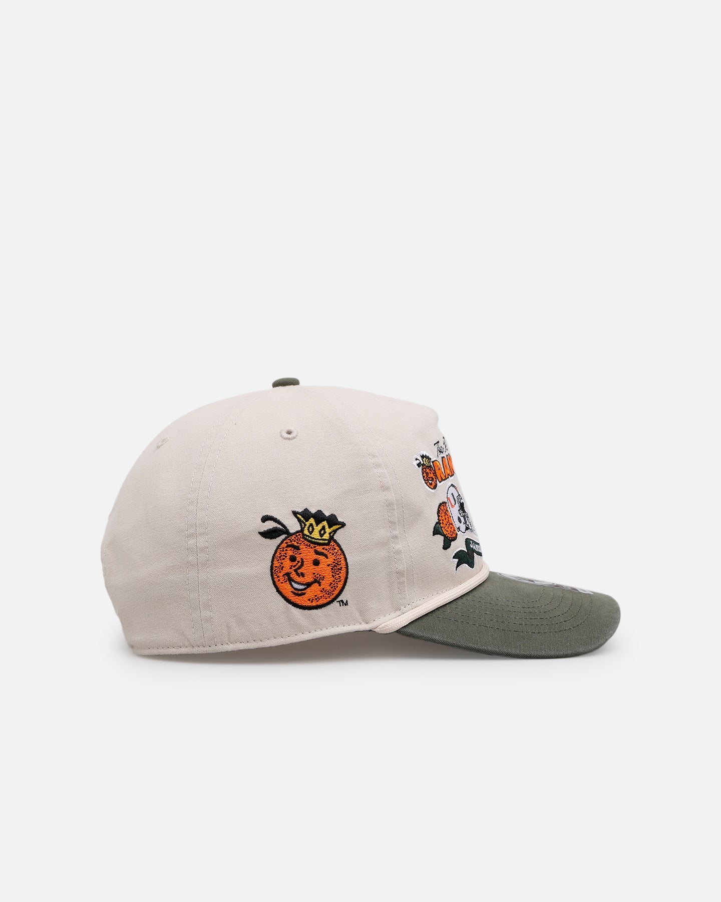 47 Brand Nebraska Cornhuskers Vs. Miami Hurricanes 'Vintage Bowl Game 2.0' 1984 Orange Bowl Hitch Snapback Bone