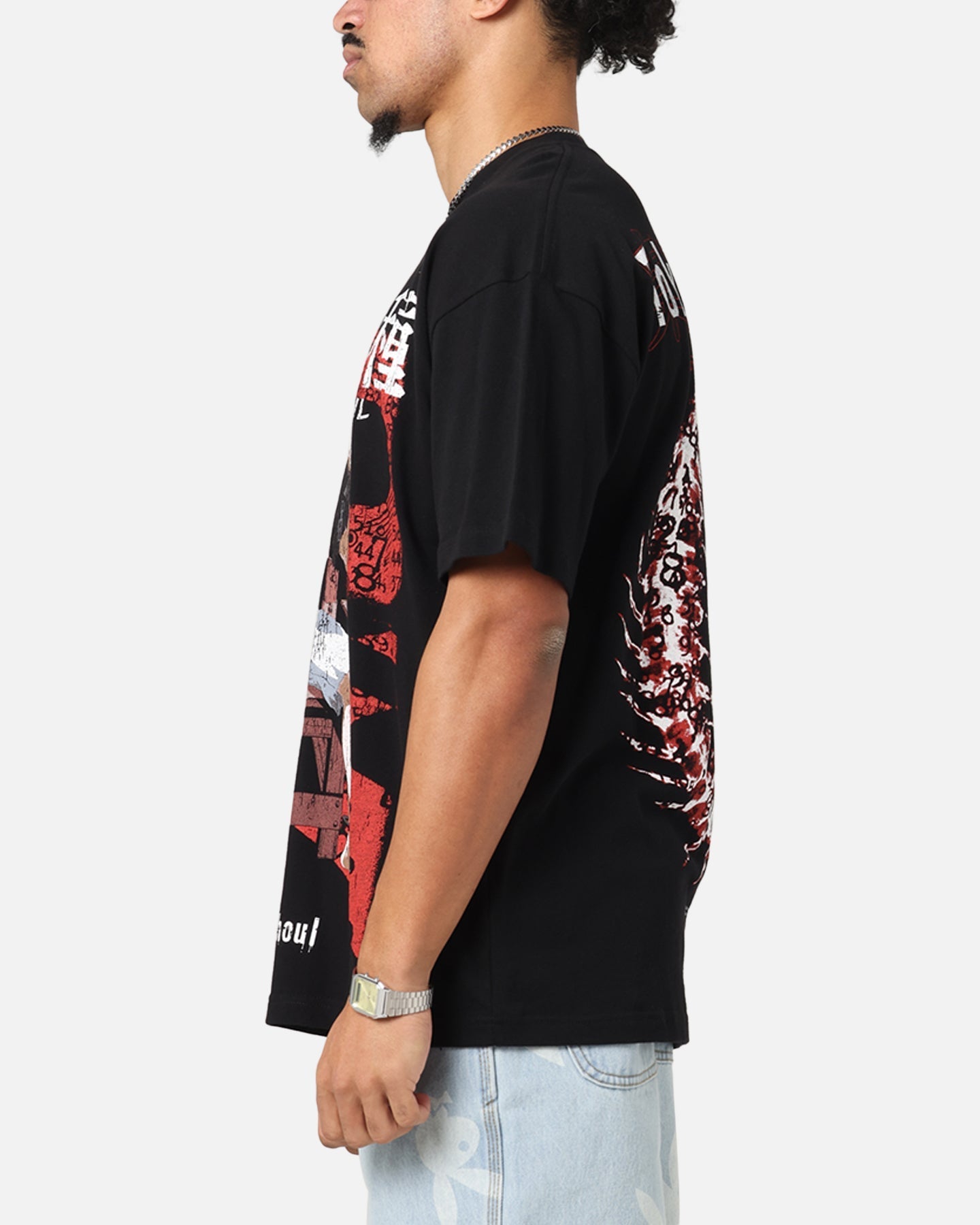 73 Studio X Tokyo Ghoul 1000 Minus 7 T-Shirt Black