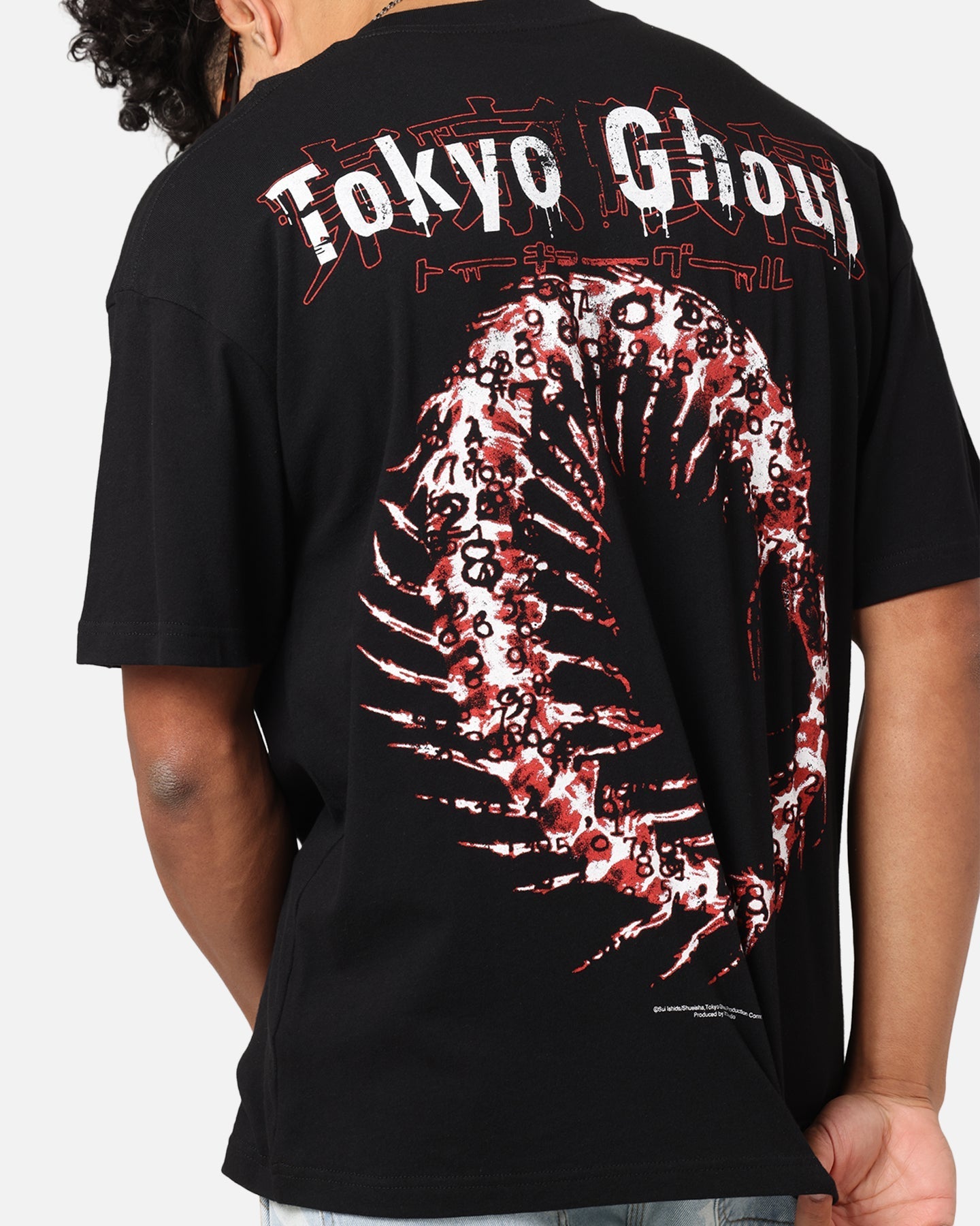 73 Studio X Tokyo Ghoul 1000 Minus 7 T-Shirt Black