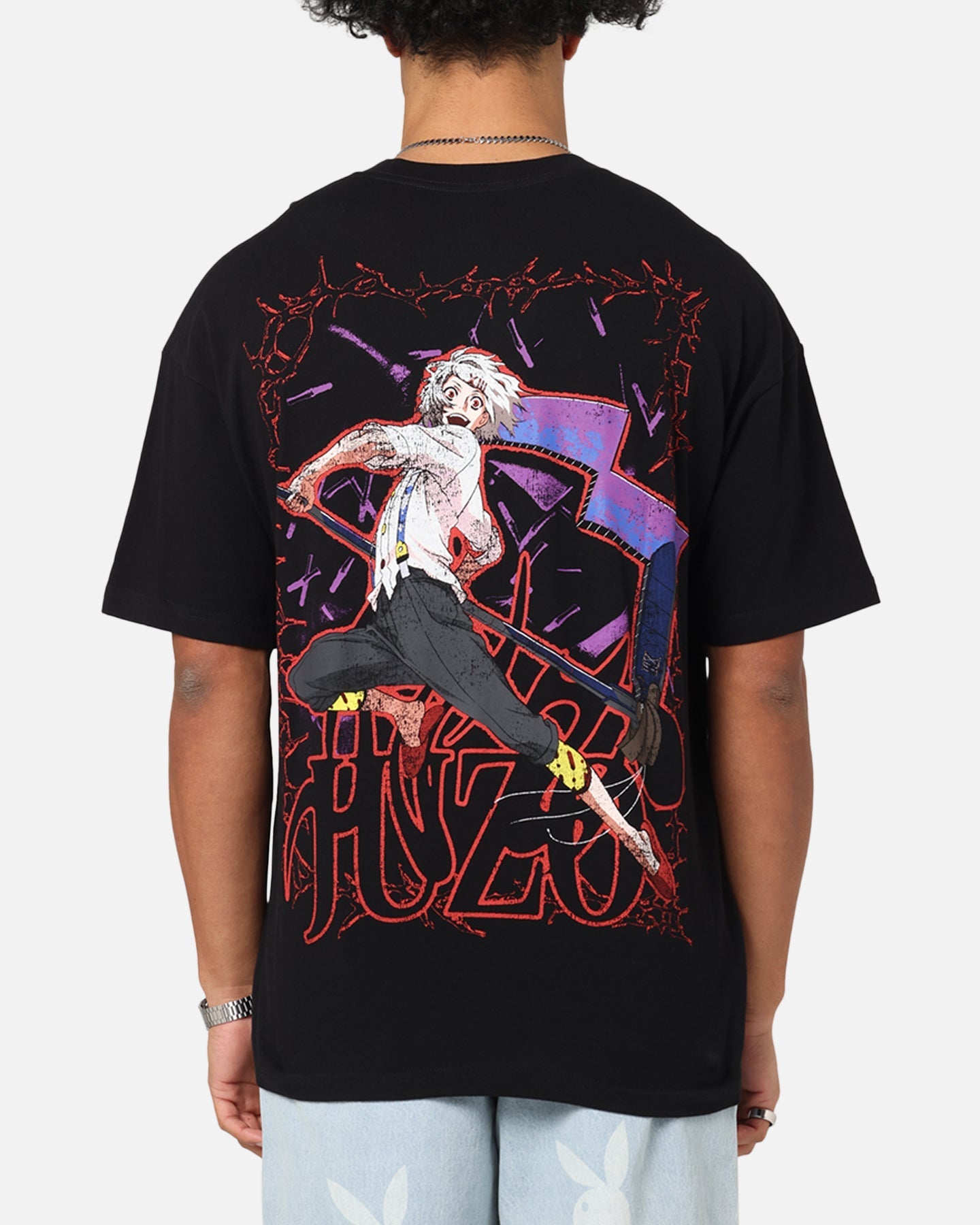 73 Studio X Tokyo Ghoul Juzo Vintage T-Shirt Black
