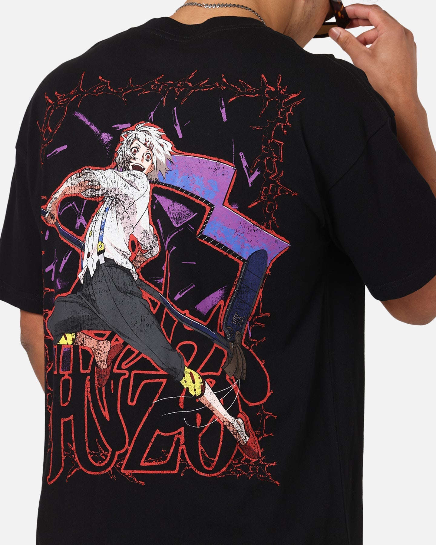 73 Studio X Tokyo Ghoul Juzo Vintage T-Shirt Black