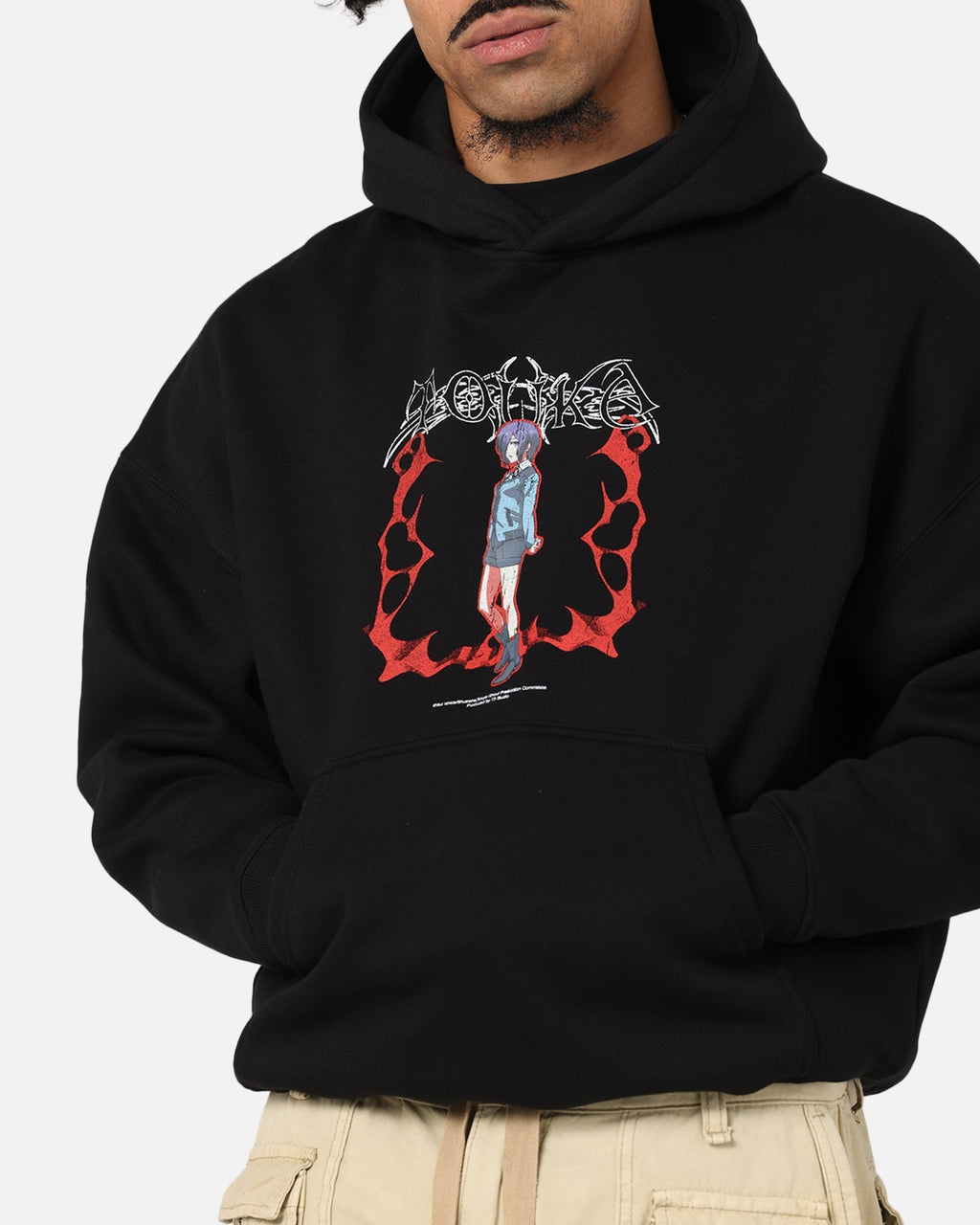 73 Studio X Tokyo Ghoul Rabbit Premium Hoodie Black