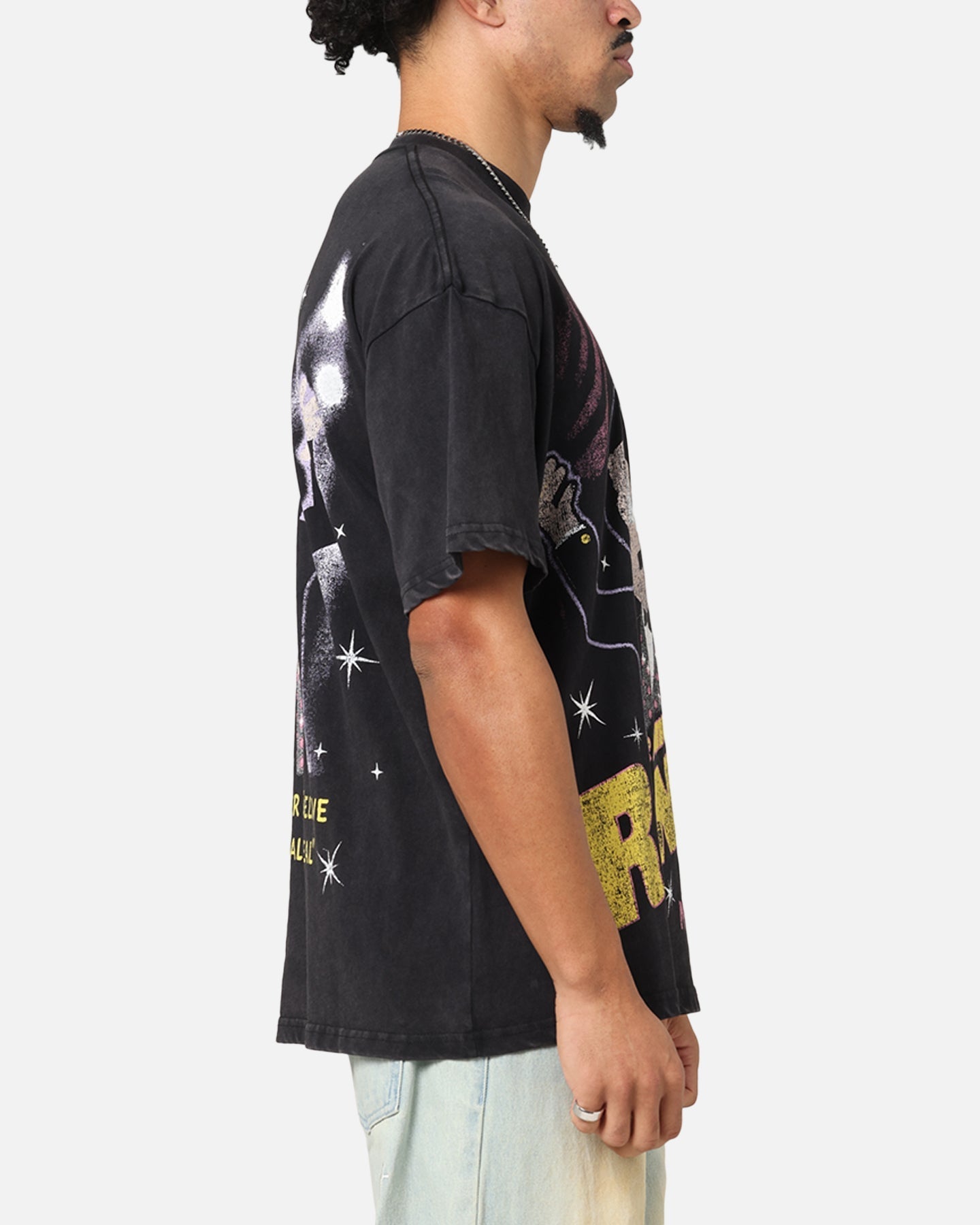 73 Studio X South Park The Amazing Randy Vintage T-Shirt Black Acidwash