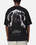 73 Studio X The Elder Scrolls V: Skyrim Aludin Vintage T-Shirt Black Acidwash