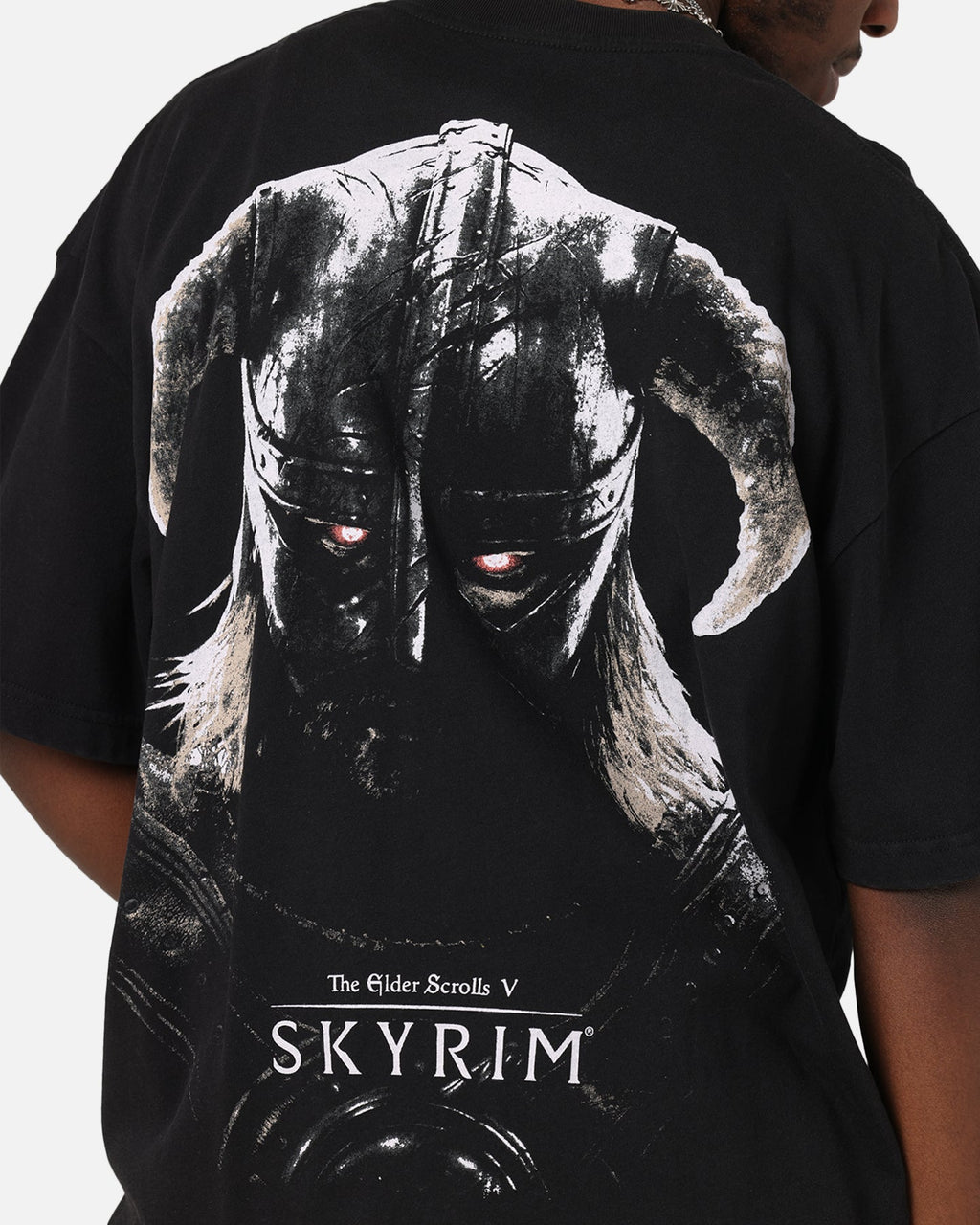 73 Studio X The Elder Scrolls V: Skyrim Aludin Vintage T-Shirt Black Acidwash