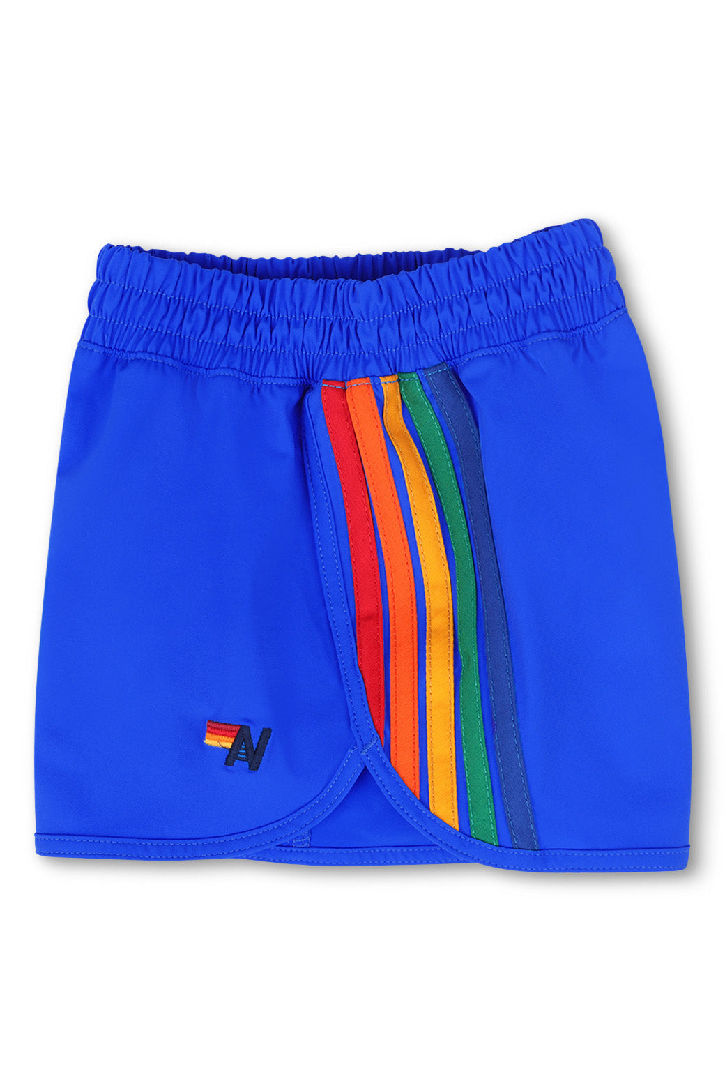 5 STRIPE KIDS FLEX JOGGER SHORT - PARROT