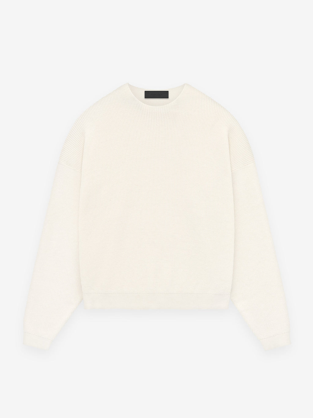 Waffle Crewneck Sweater