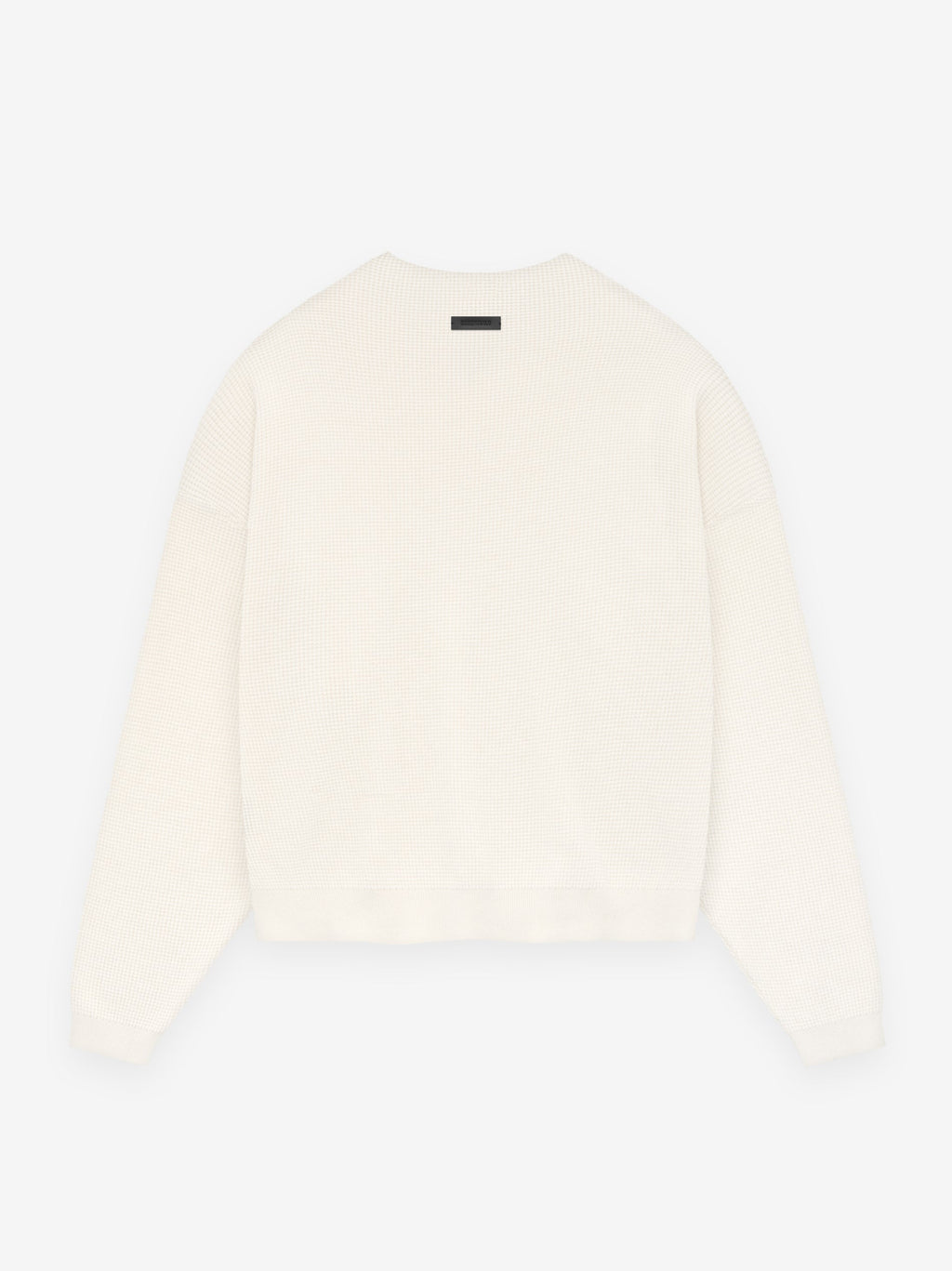 Waffle Crewneck Sweater