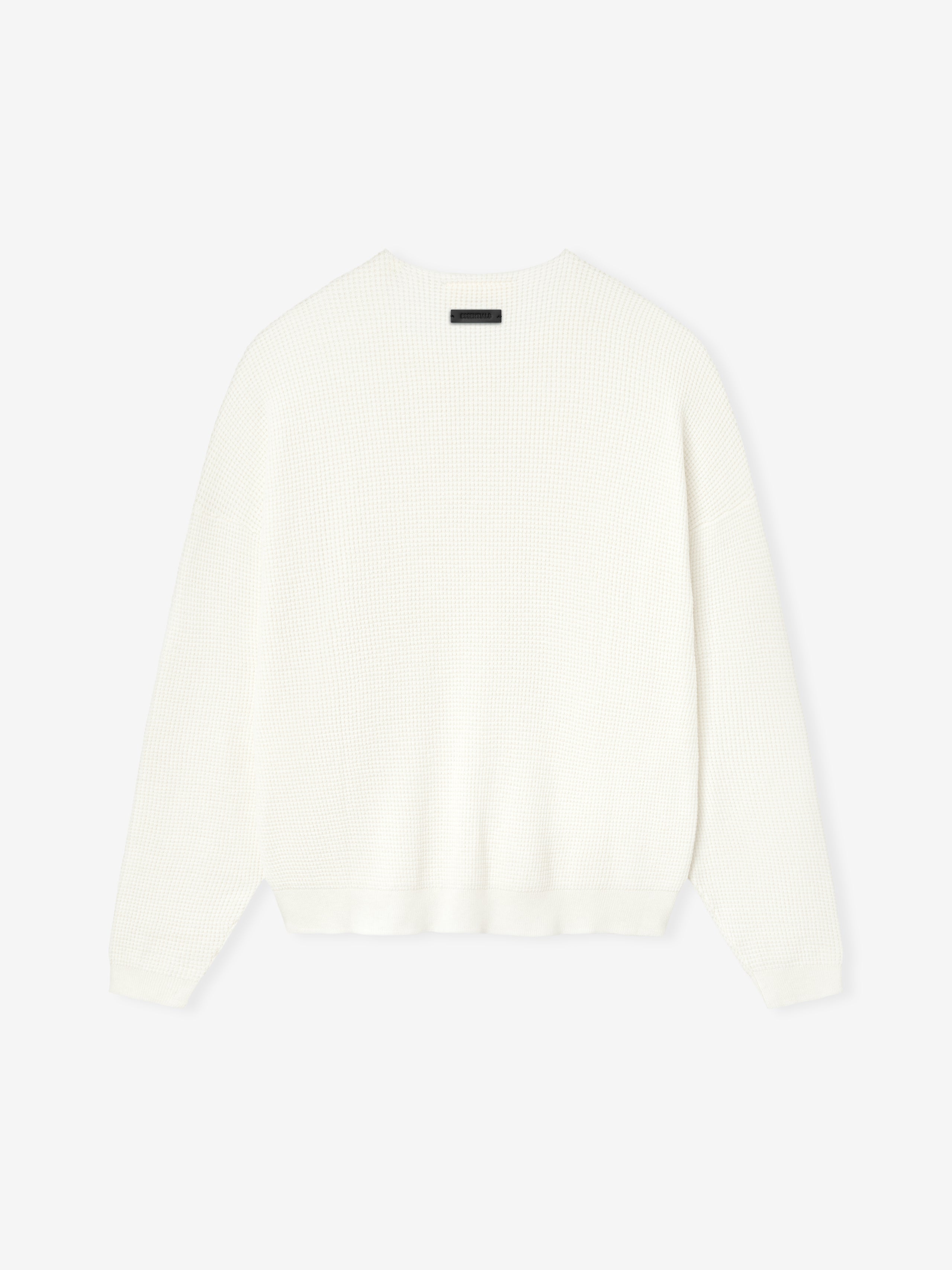 Waffle Crewneck Sweater