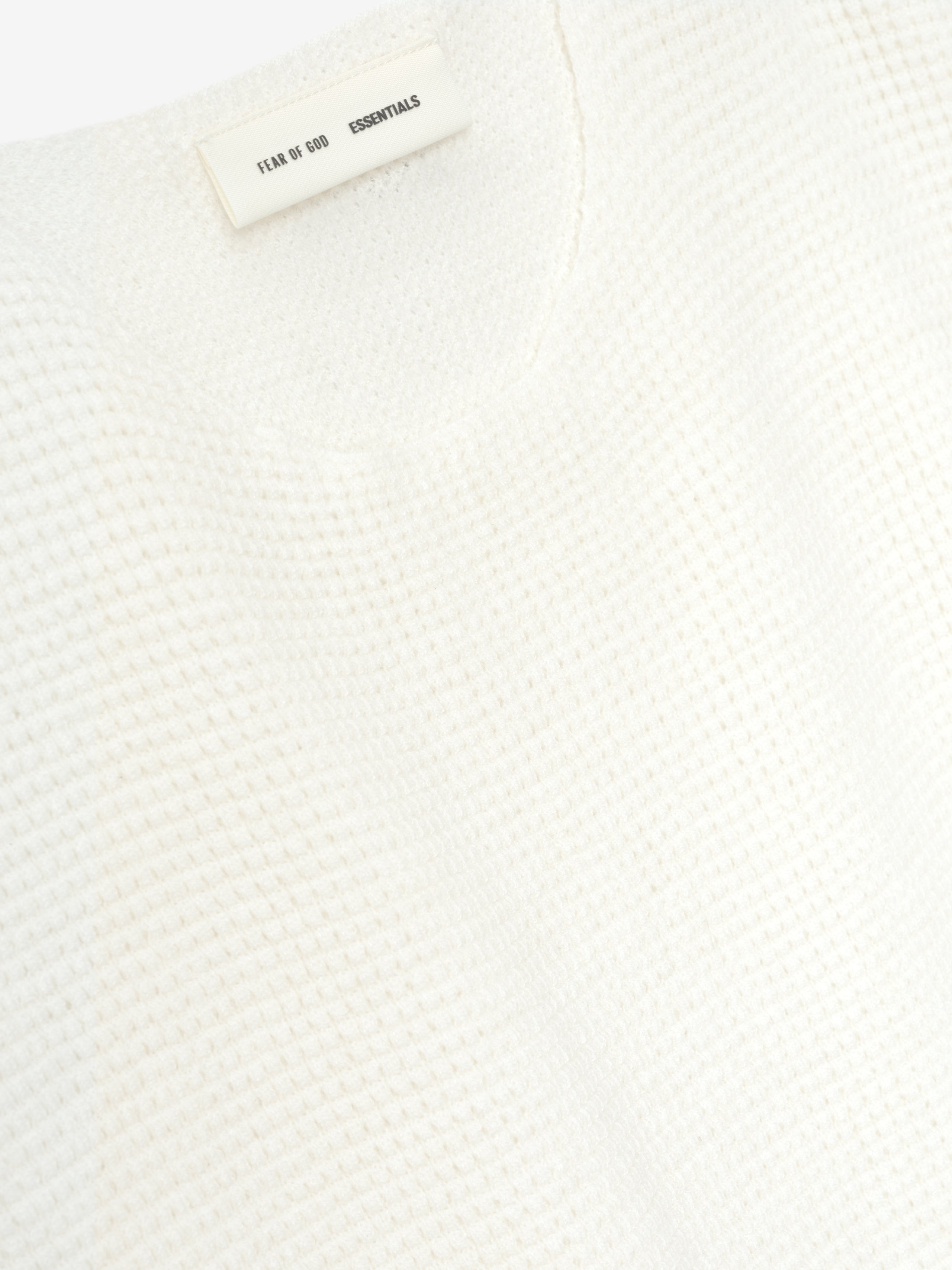 Waffle Crewneck Sweater