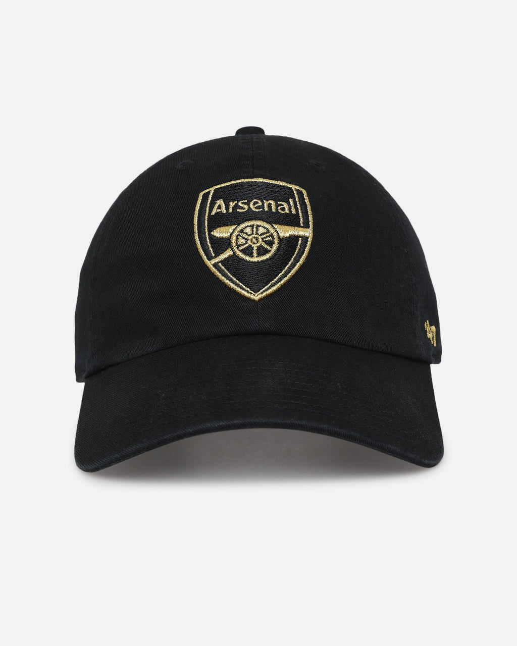 47 Brand Arsenal Football Club 'Metallic' 47 Clean Up Strapback Black/Gold