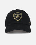 47 Brand Arsenal Football Club 'Metallic' 47 Clean Up Strapback Black/Gold