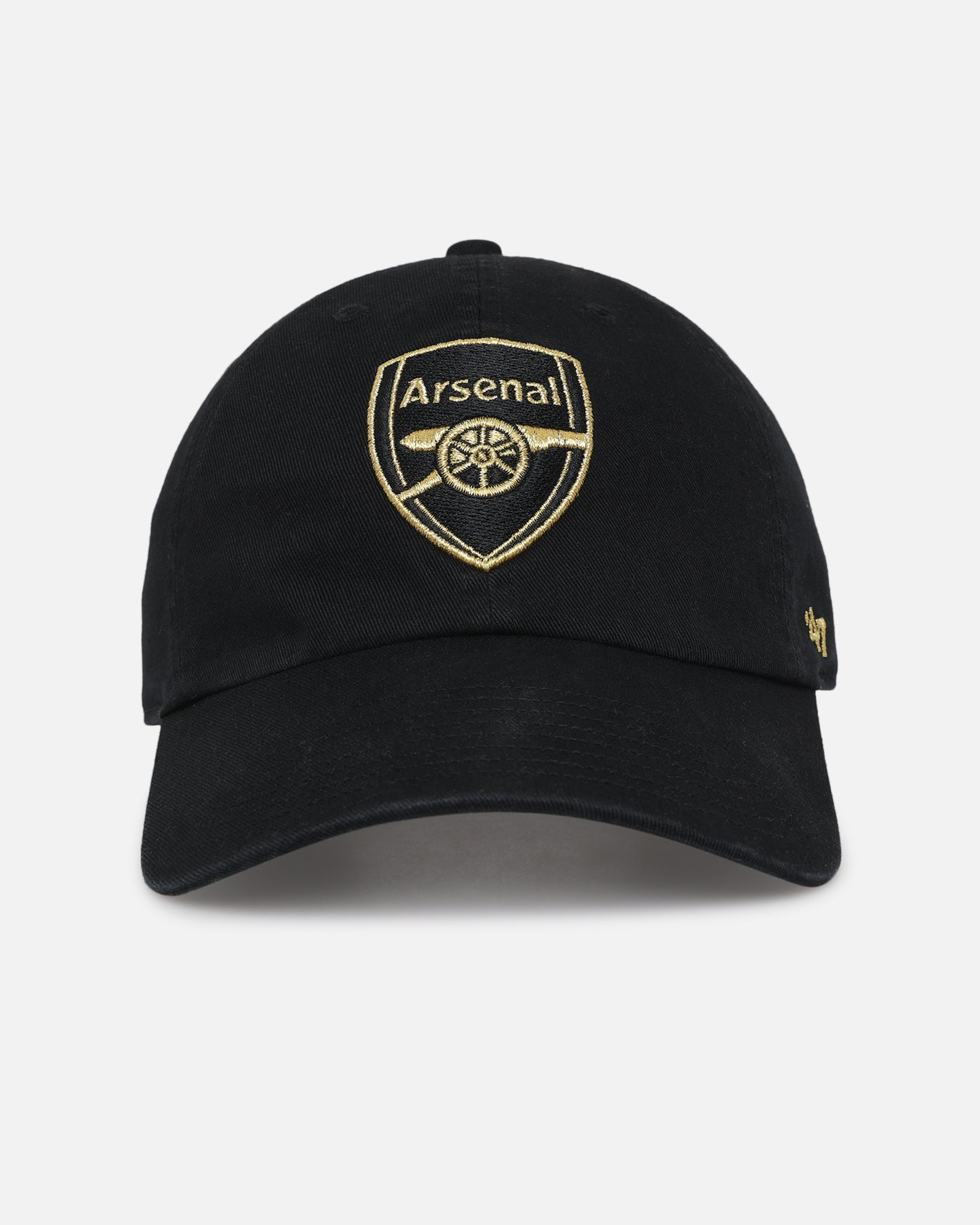 47 Brand Arsenal Football Club 'Metallic' 47 Clean Up Strapback Black/Gold