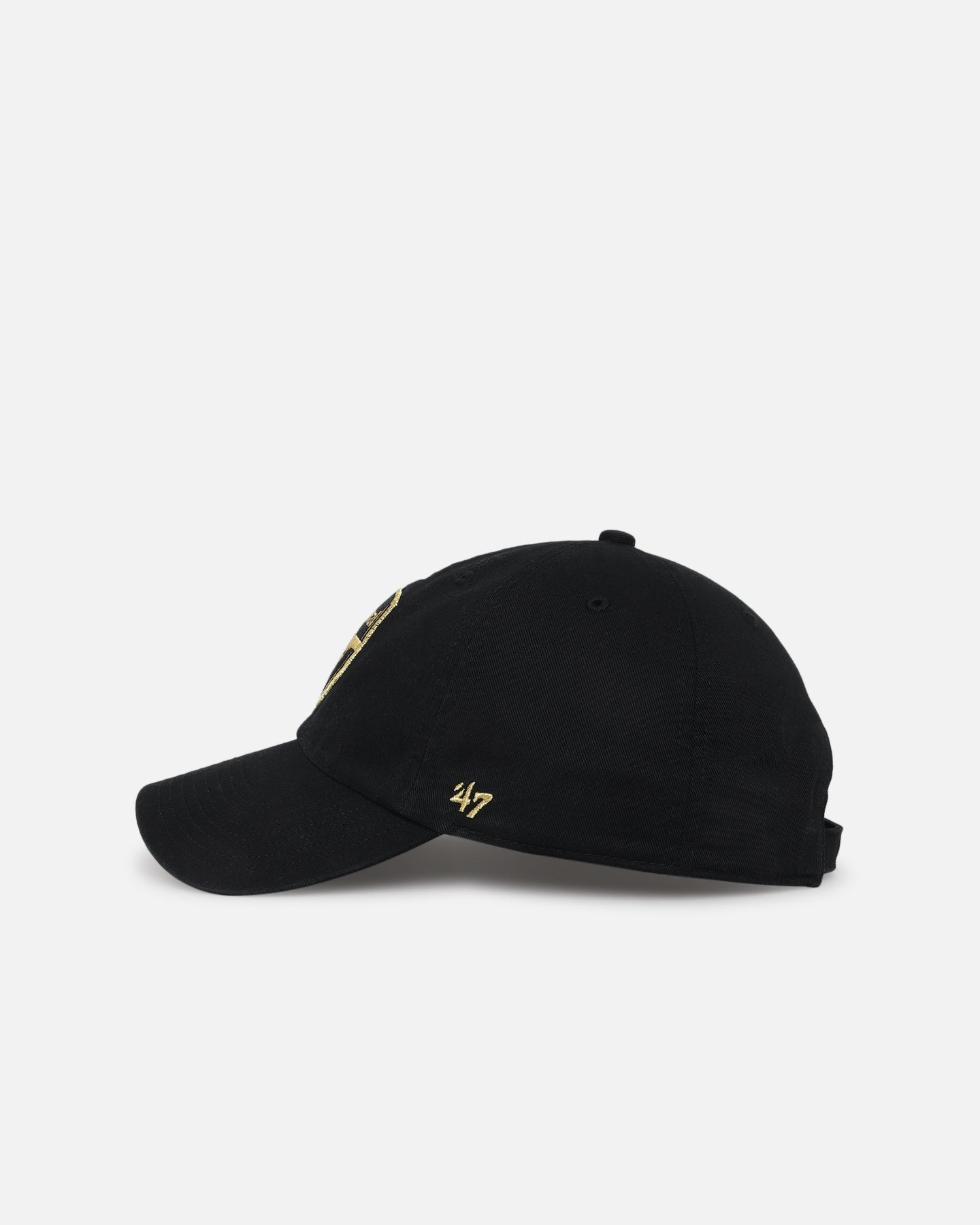 47 Brand Arsenal Football Club 'Metallic' 47 Clean Up Strapback Black/Gold