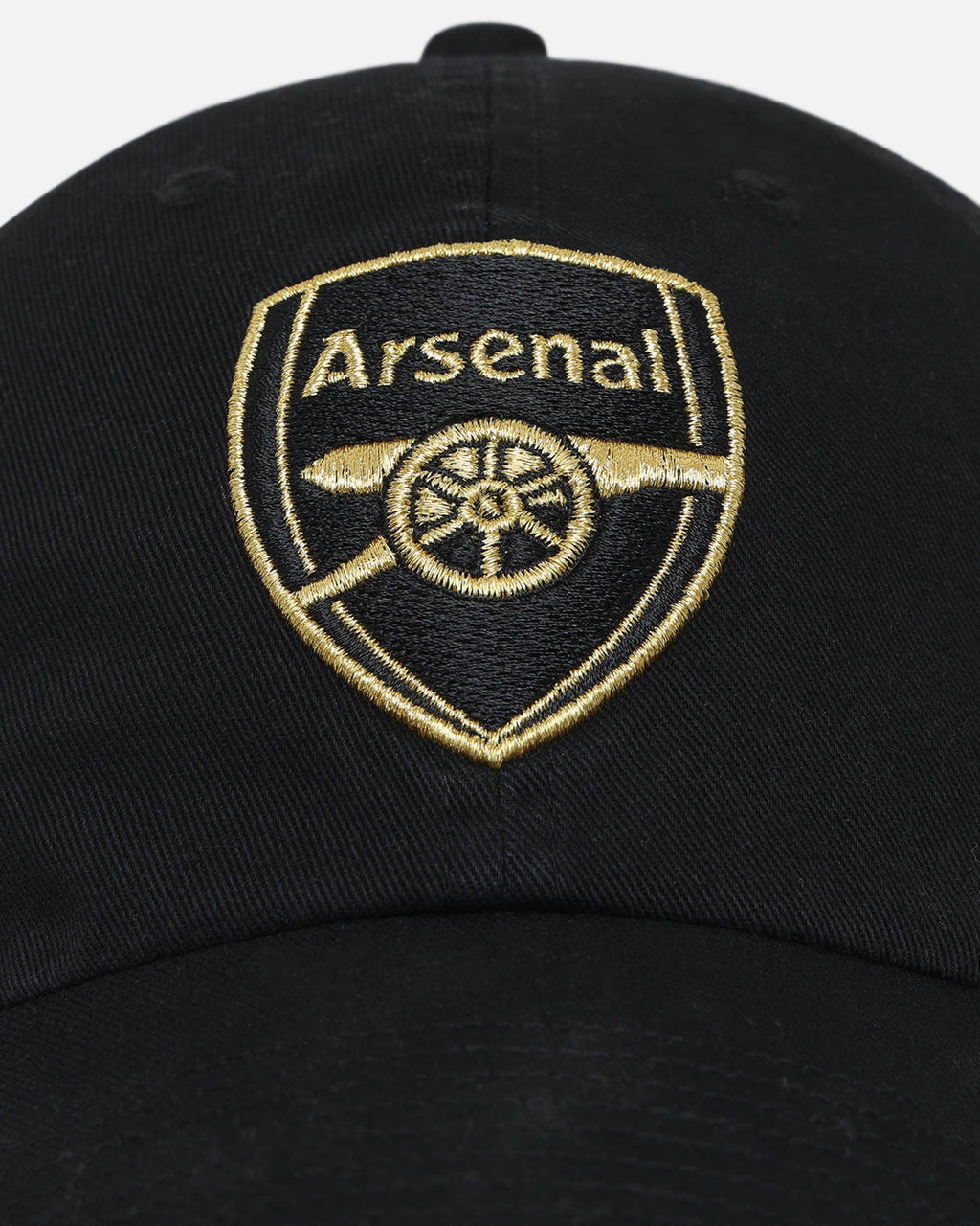 47 Brand Arsenal Football Club 'Metallic' 47 Clean Up Strapback Black/Gold