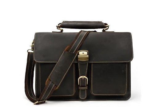 14 Inch Leather Laptop Bags for Men