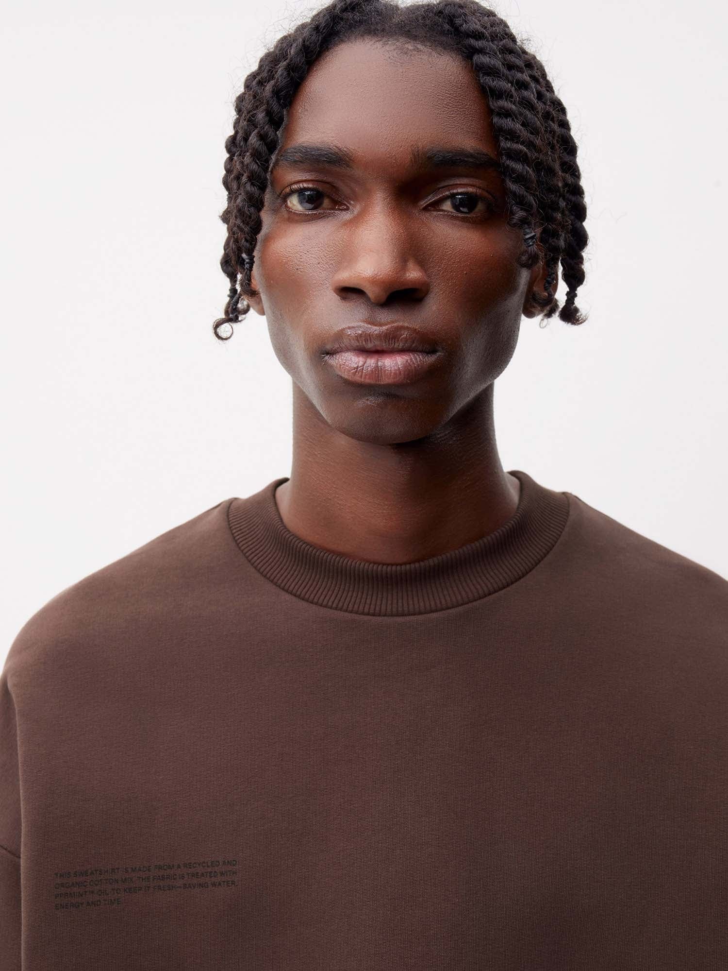 365 Heavyweight Sweatshirt—chestnut brown