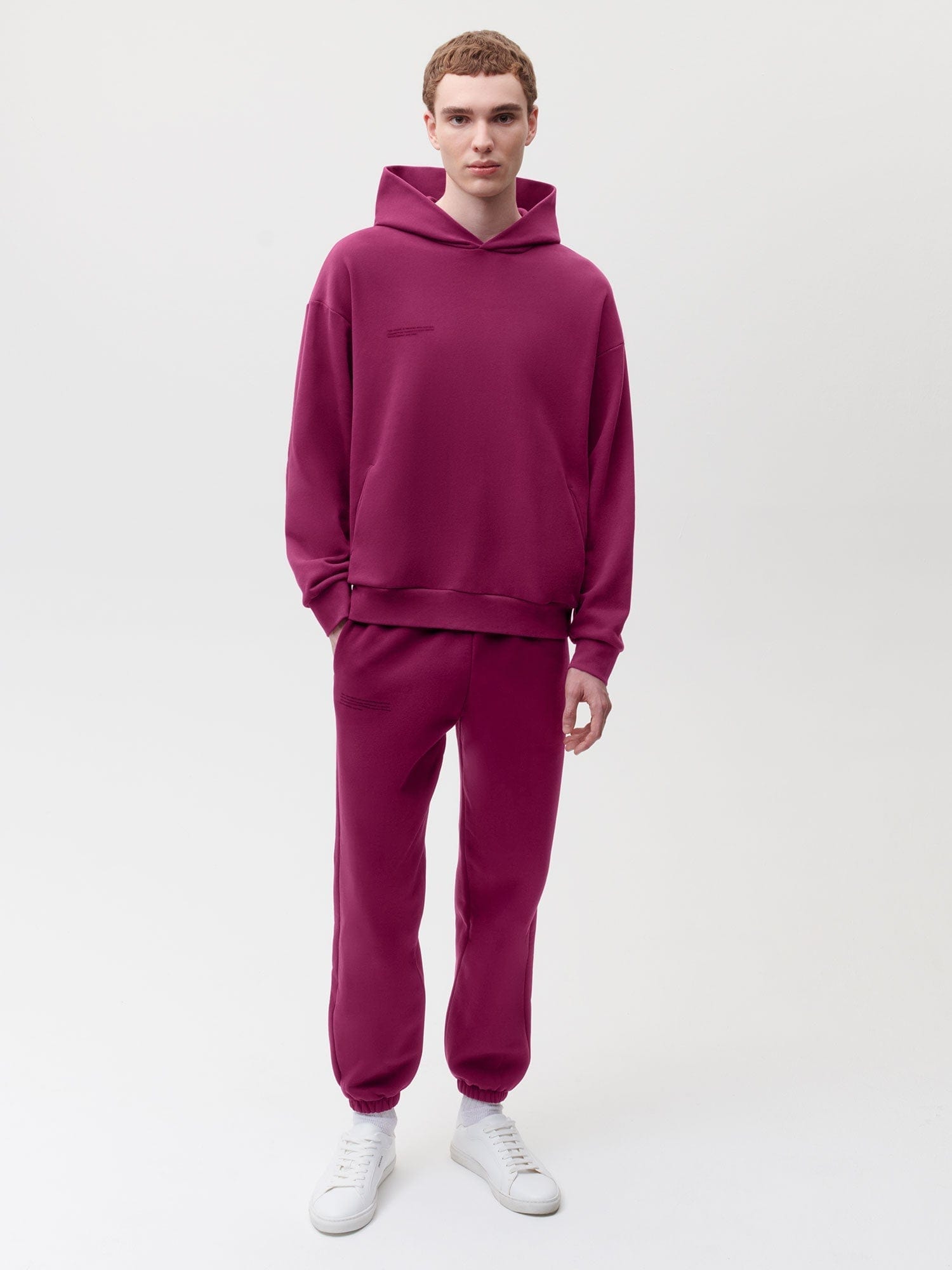 365 Midweight Track Pants—plum purple