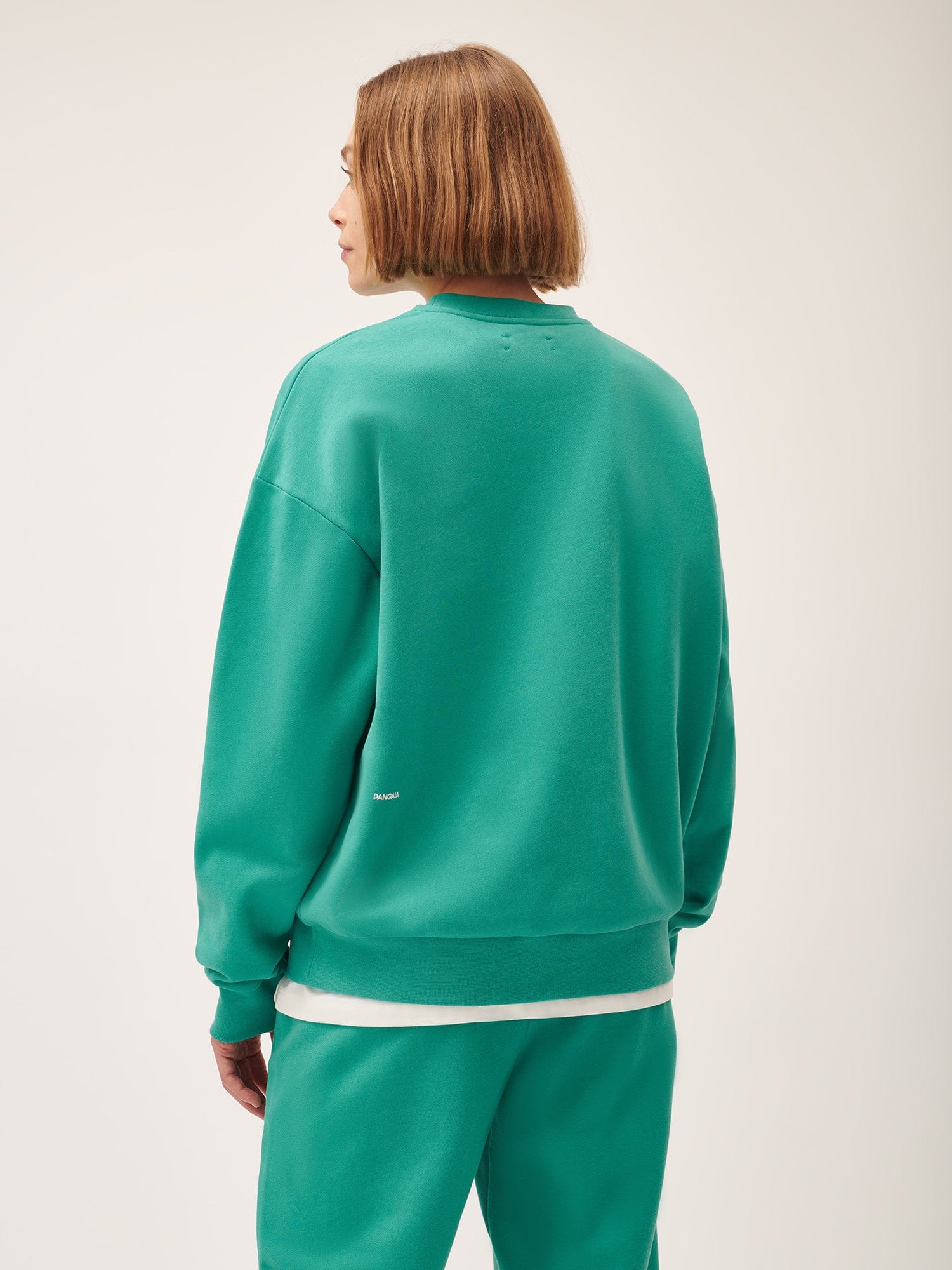Womens 365 Midweight Sweatshirt—mangrove turquoise
