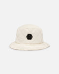 404 Quilted Bucket Hat Off White