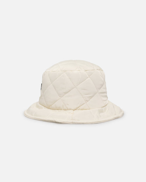 404 Quilted Bucket Hat Off White
