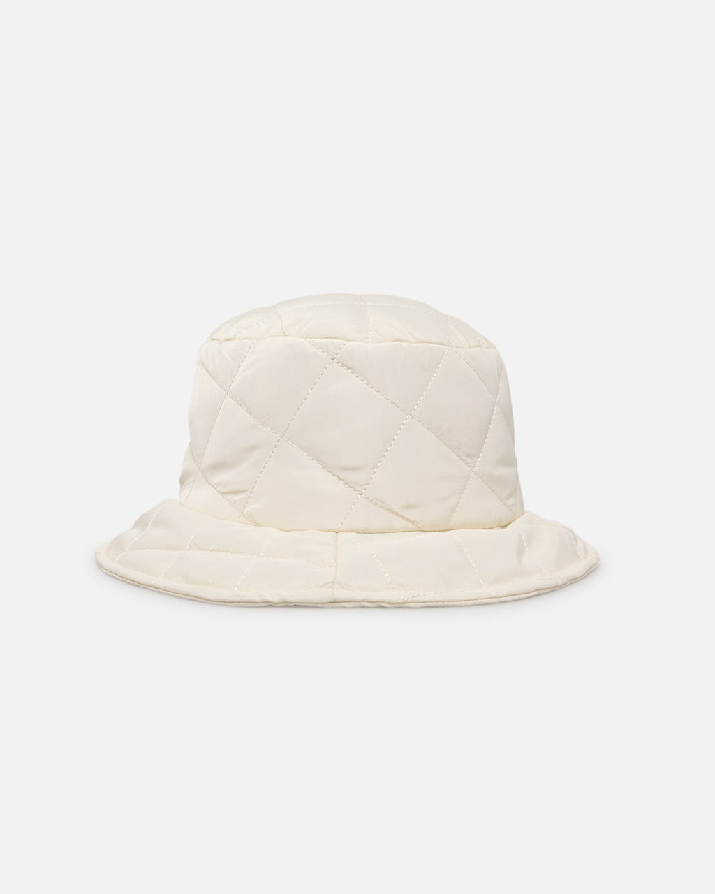 404 Quilted Bucket Hat Off White