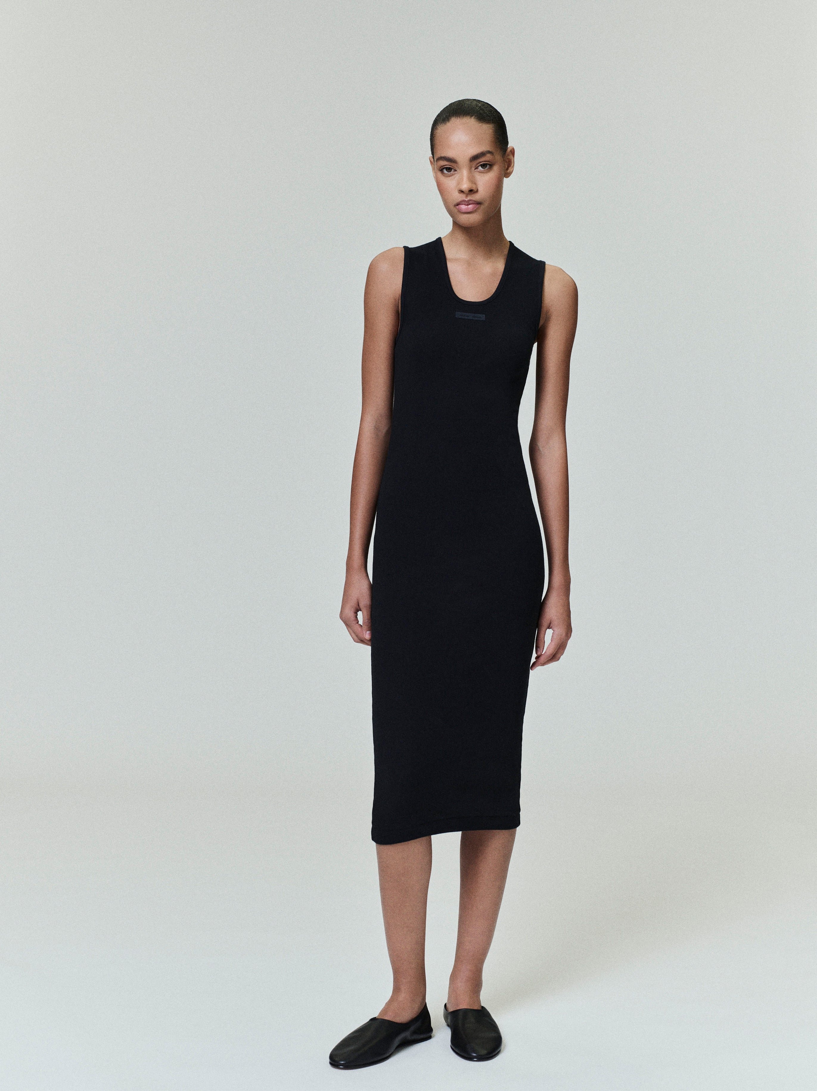 Womens Rib Tank Dress