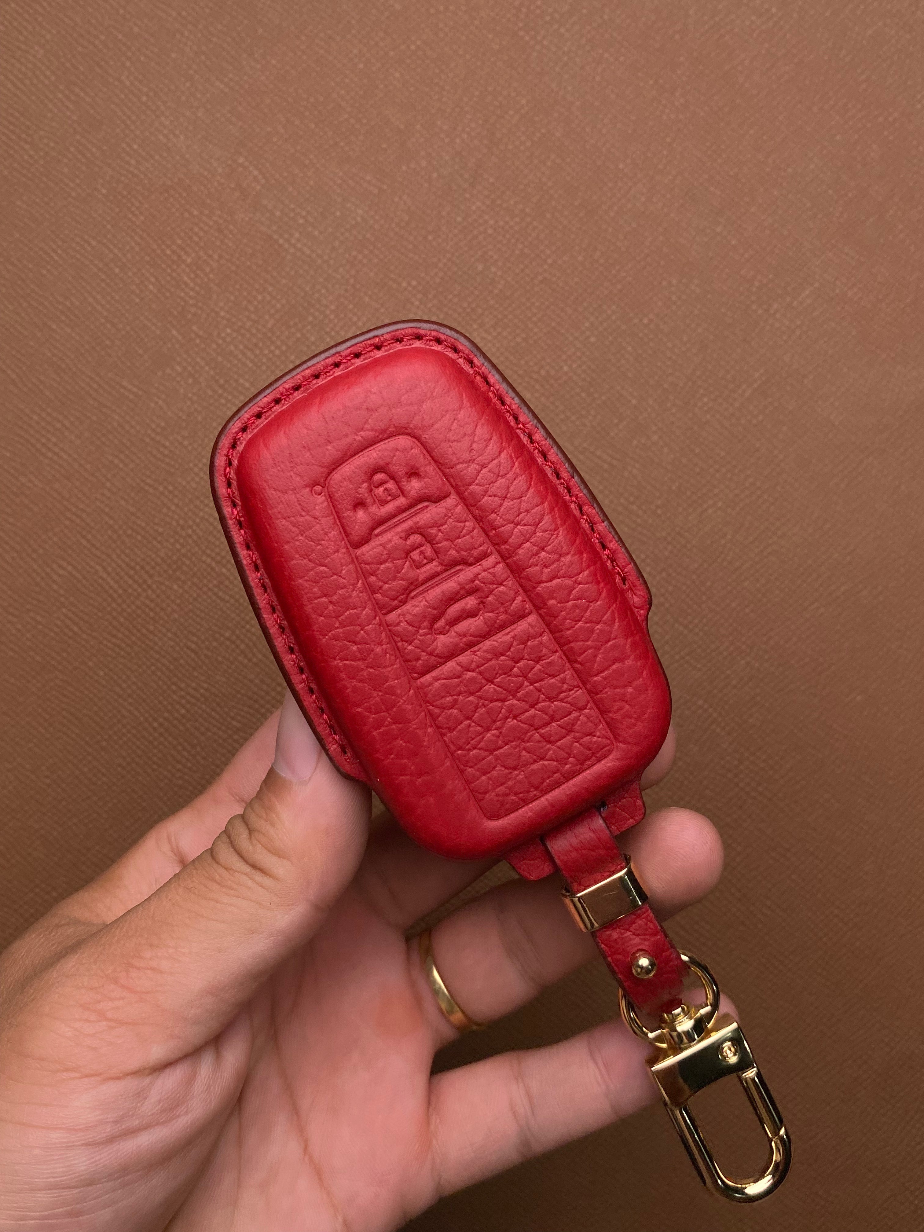 Leather Key Case for Toyota Land Cruiser (2022) - TOD3OTO