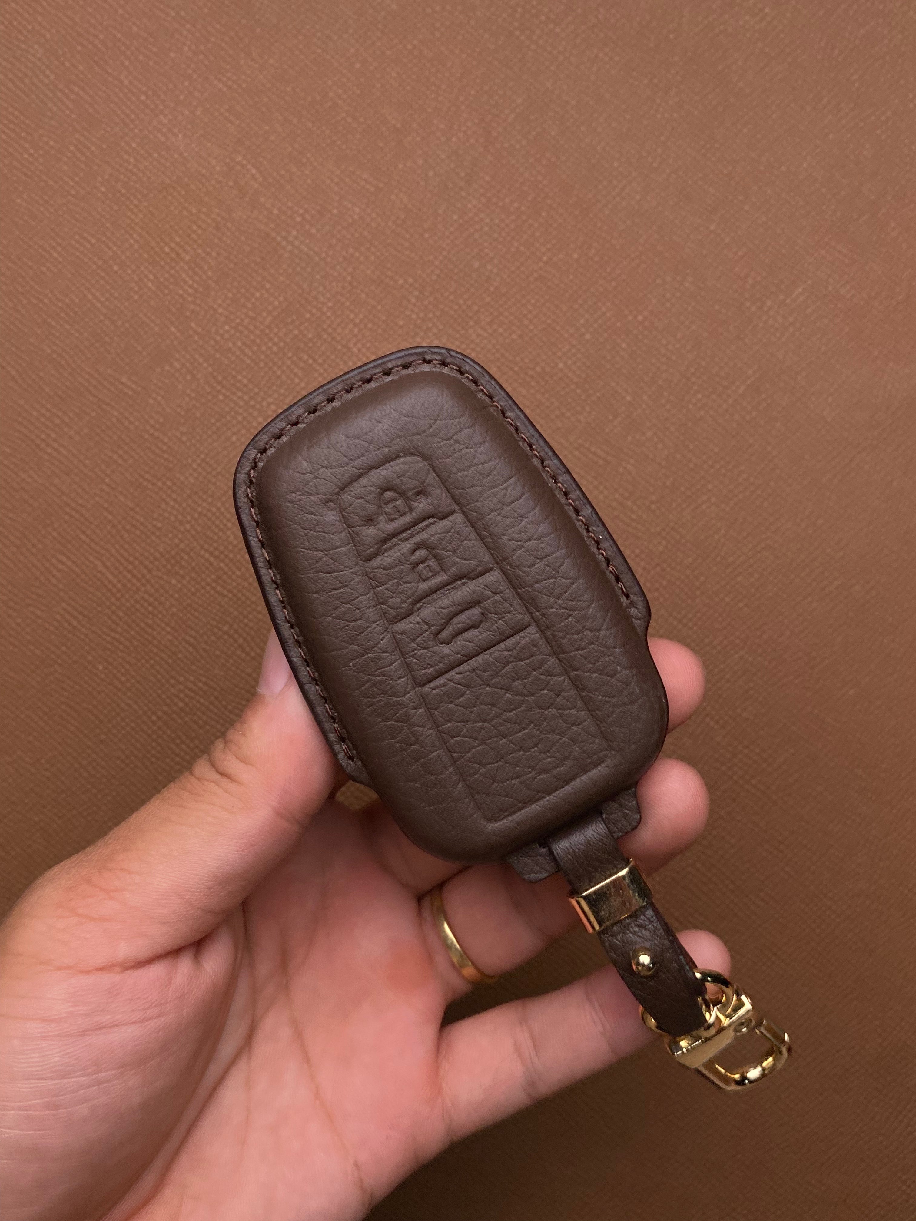 Leather Key Case for Toyota Land Cruiser (2022) - TOD3OTO