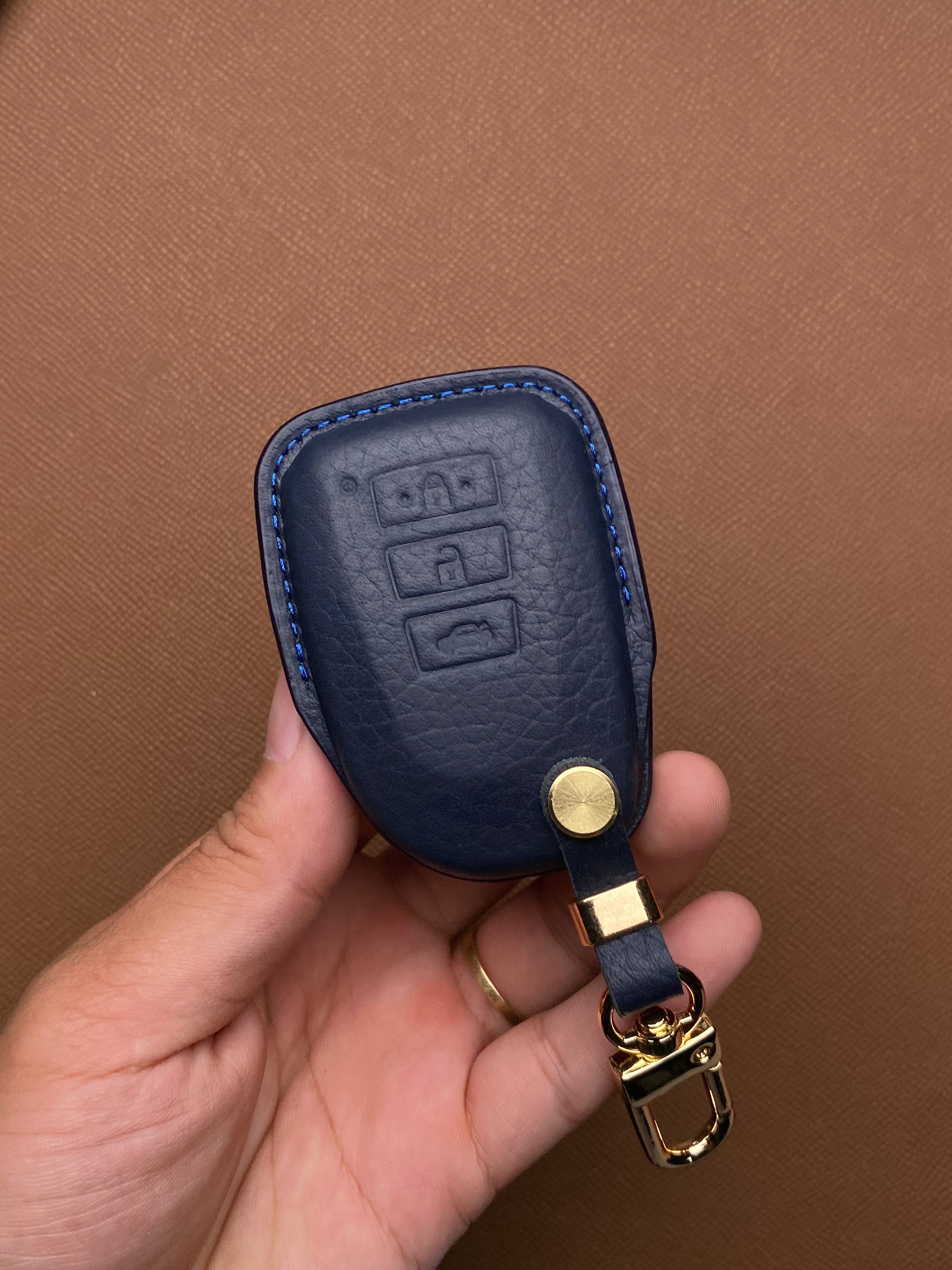 Leather Key Case for Toyota Yaris, Vios G (2019-2023) - TOA3