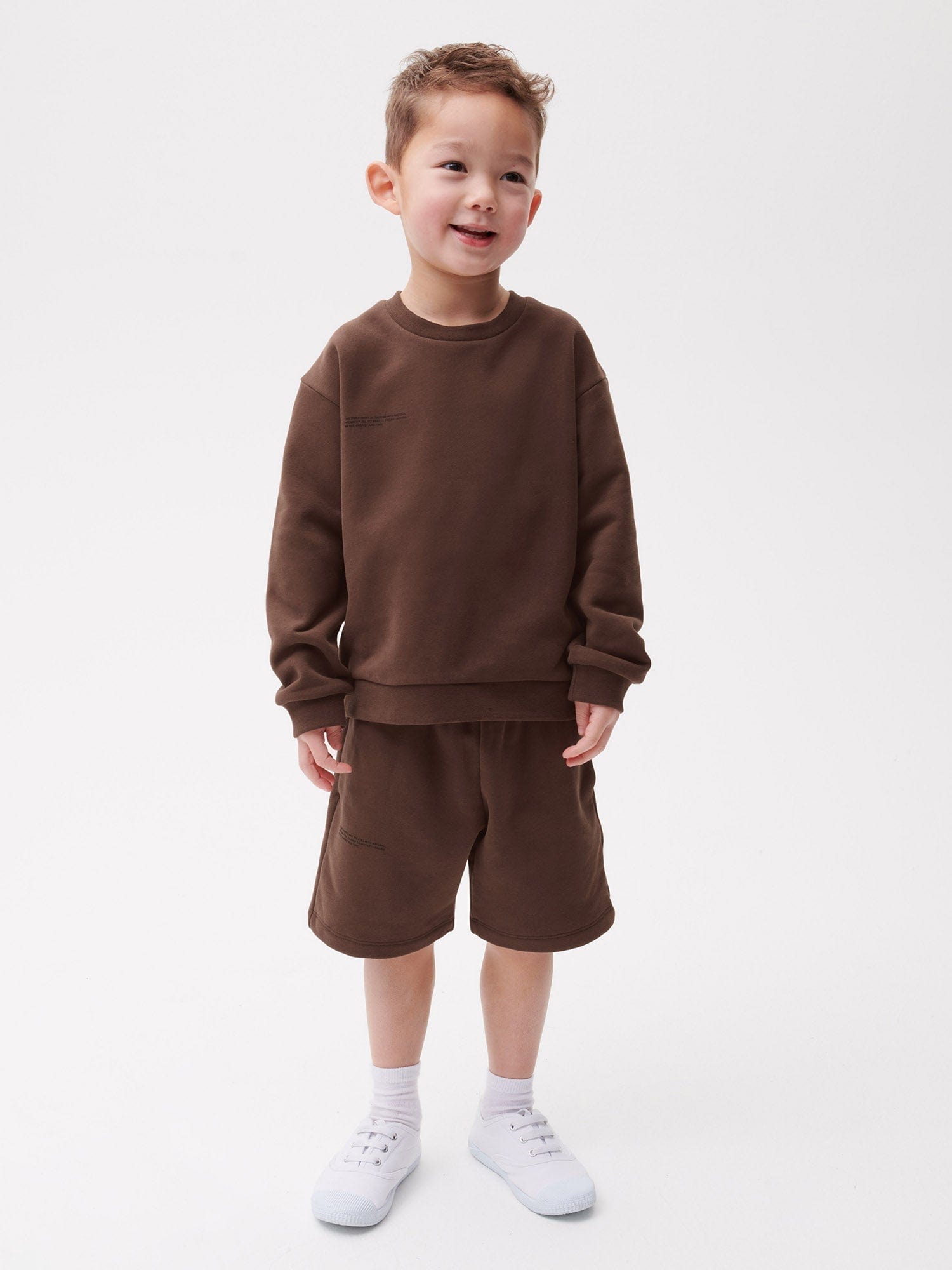 Kids' 365 Midweight Sweatshirt—chestnut brown
