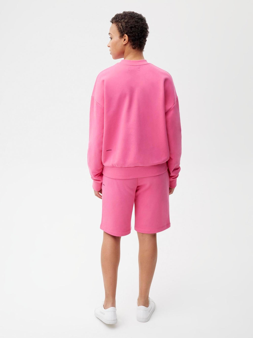 365 Midweight Long Shorts—flamingo pink