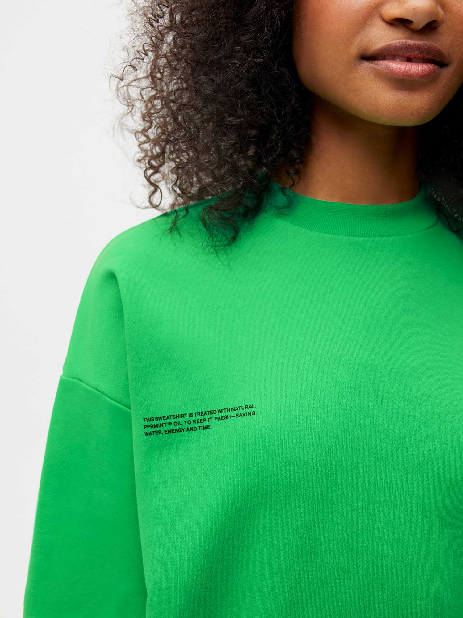 Womens 365 Midweight Sweatshirt—jade green