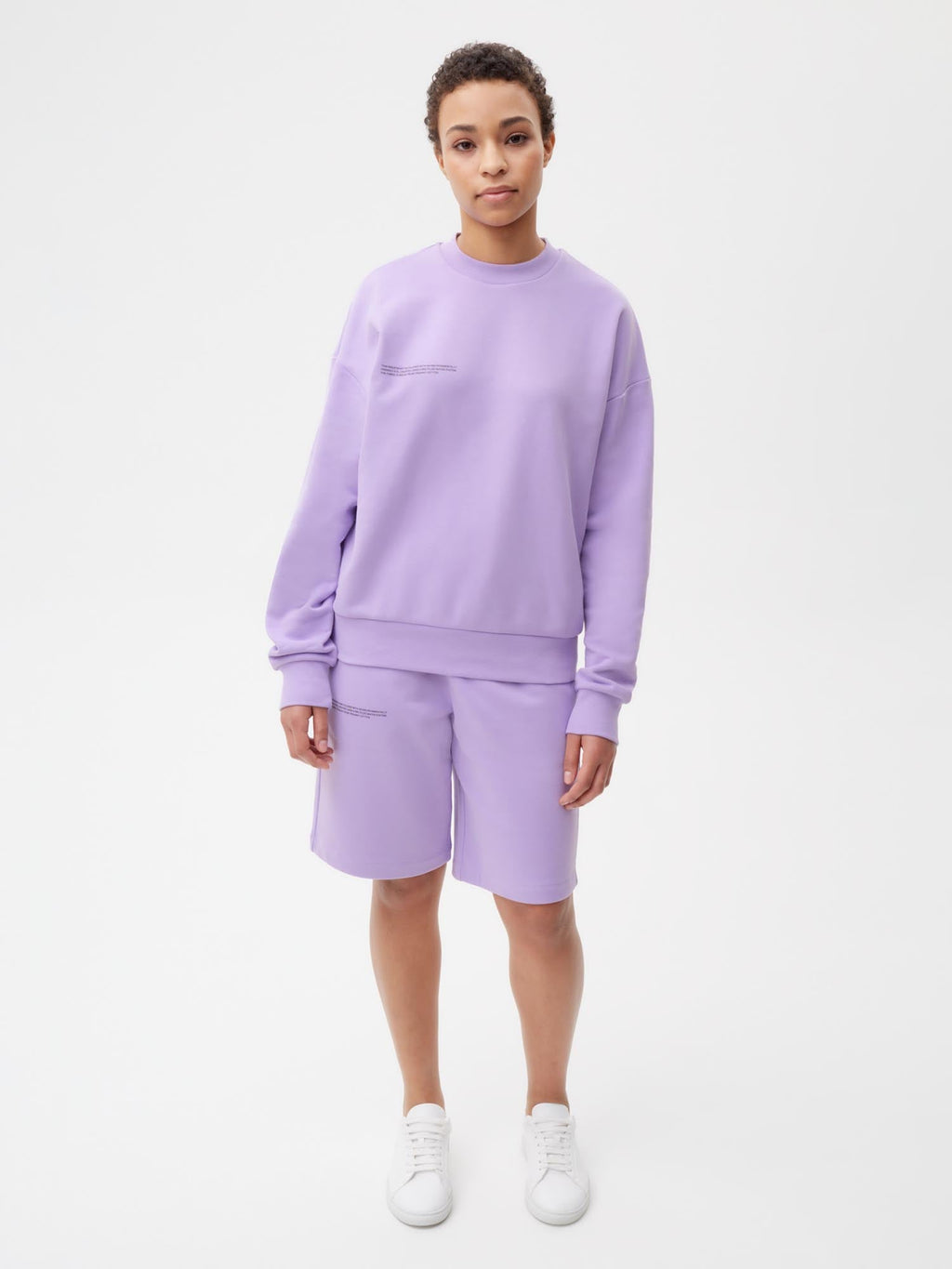 Womens 365 Midweight Sweatshirt—orchid purple