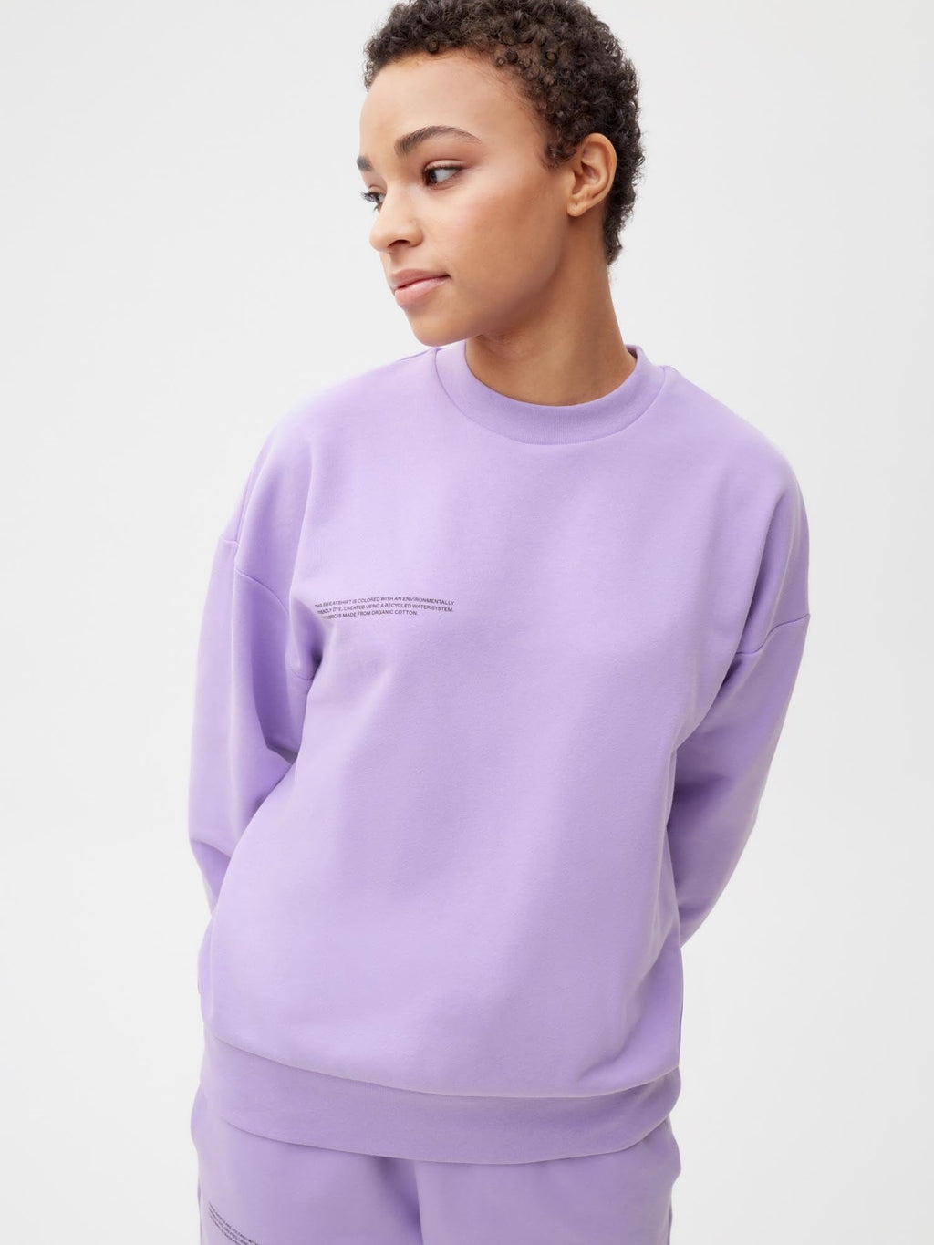 Womens 365 Midweight Sweatshirt—orchid purple