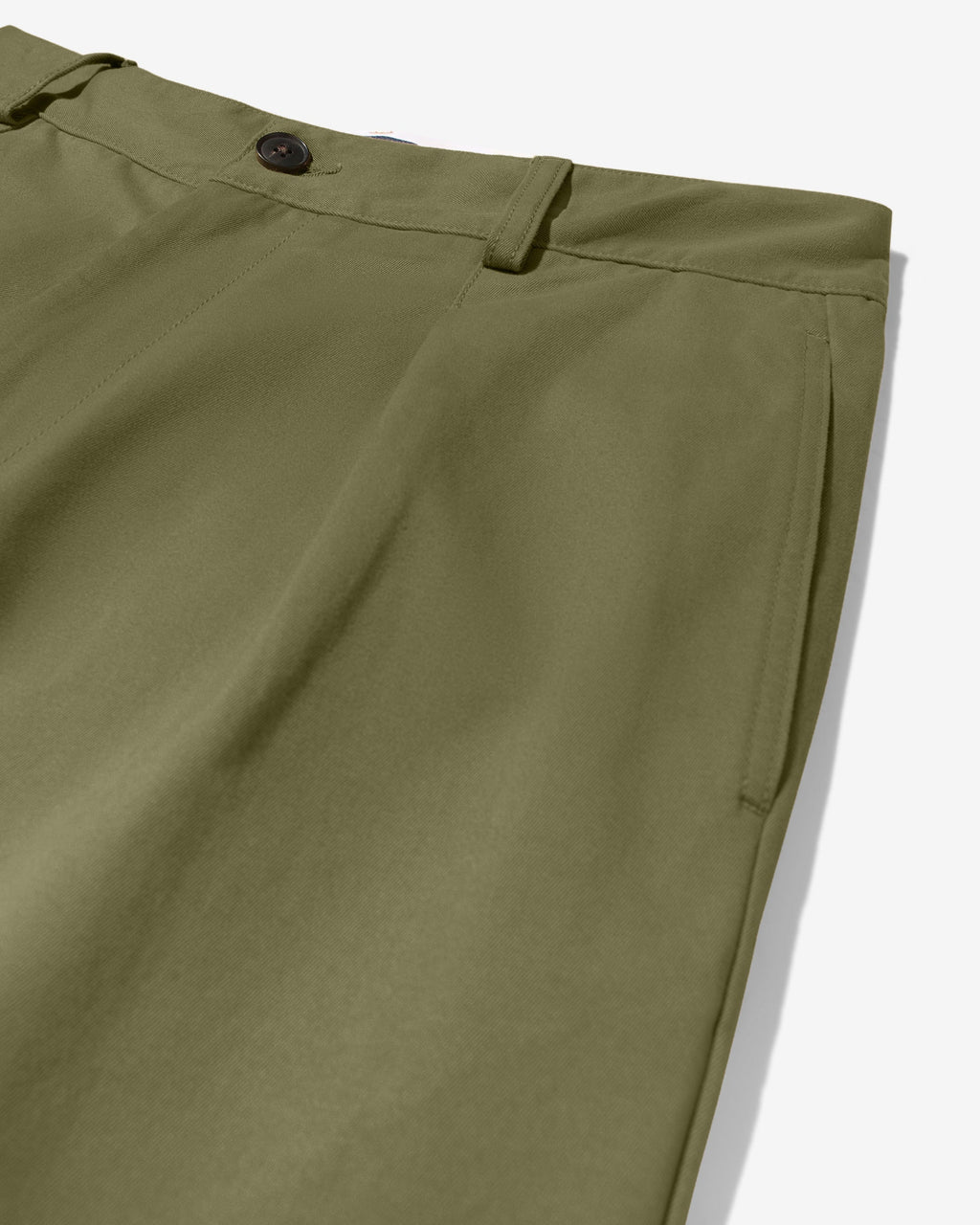 Single-Pleat Baggy Pant