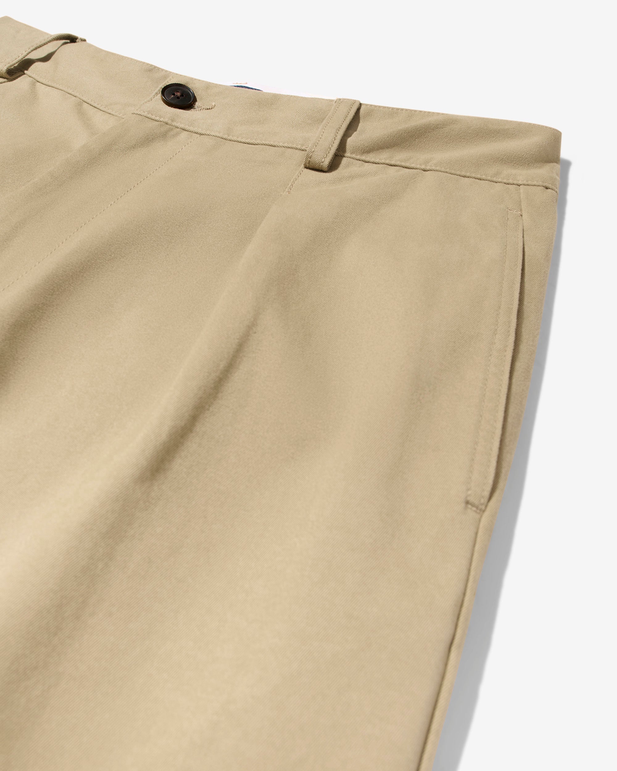 Single-Pleat Baggy Pant