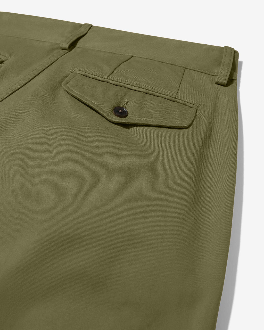 Single-Pleat Baggy Pant