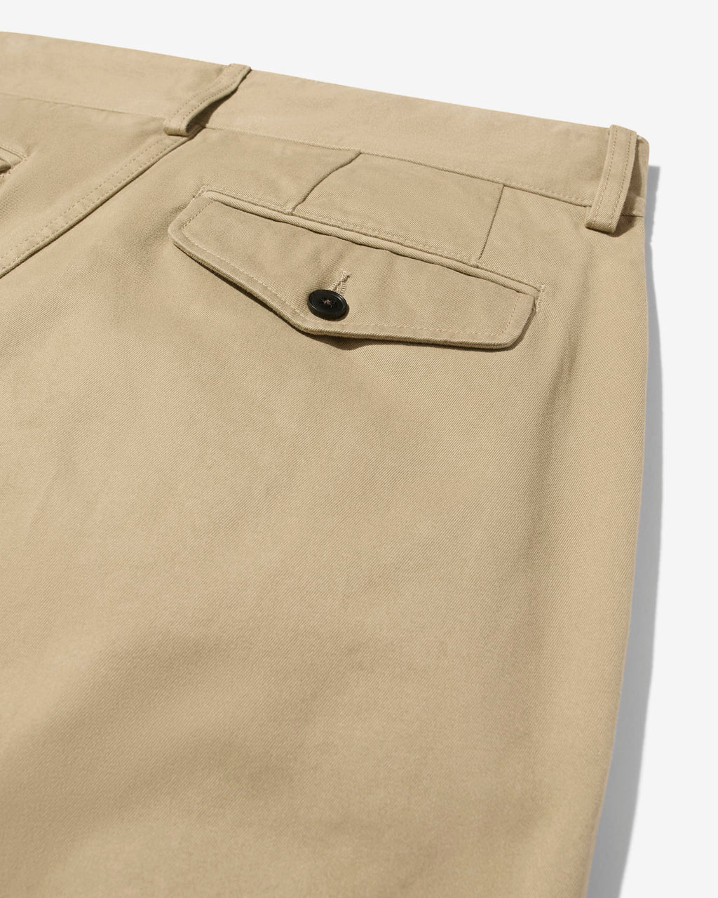 Single-Pleat Baggy Pant
