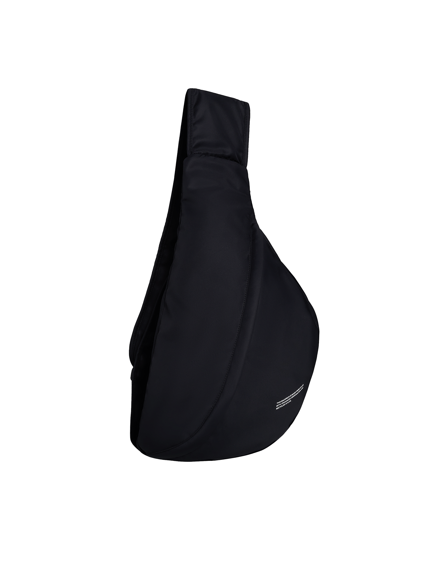 Enhanced Degradation Nylon Small Cross-Body Bag—black