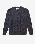 V-Neck Donegal Fisherman Sweater