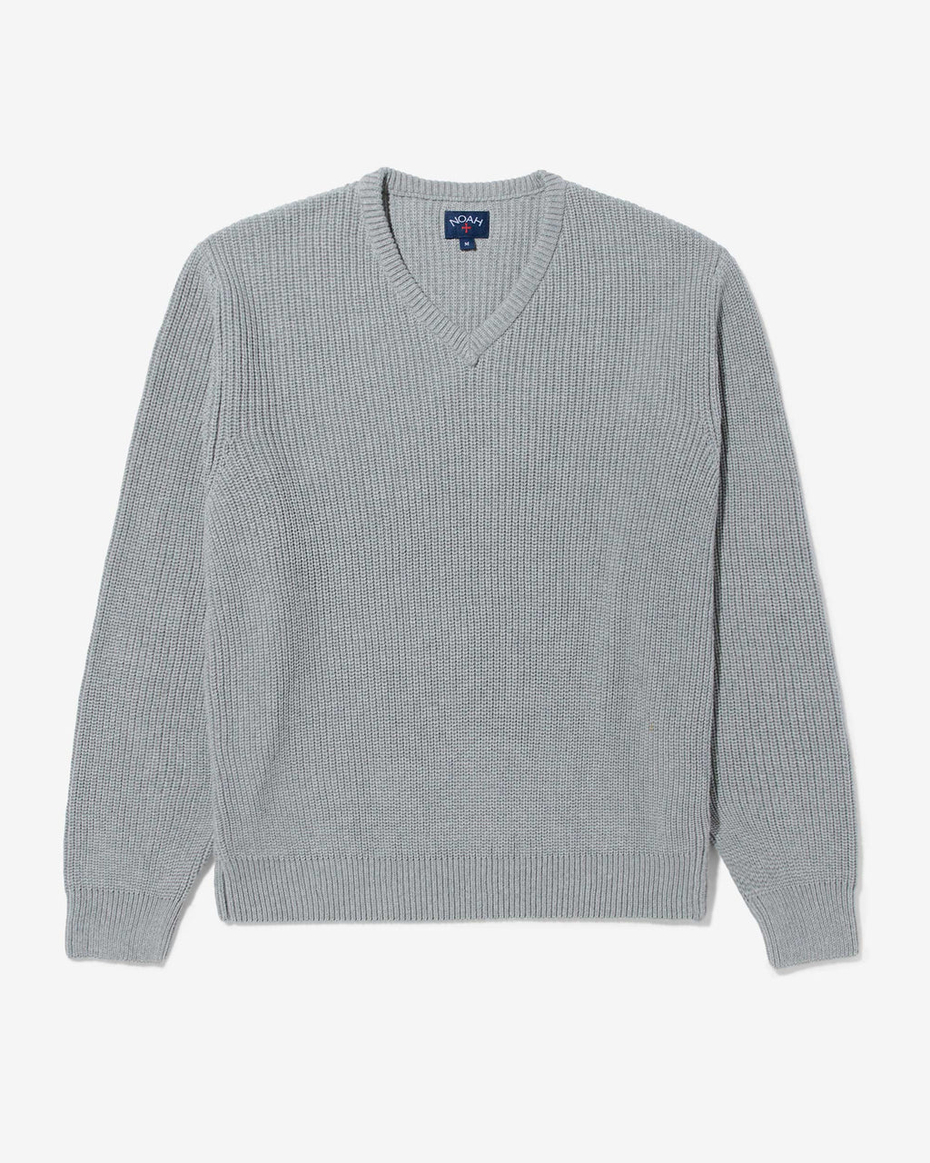 V-Neck Shaker Stitch Sweater