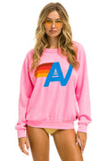 LOGO SWEATSHIRT - NEON PINK