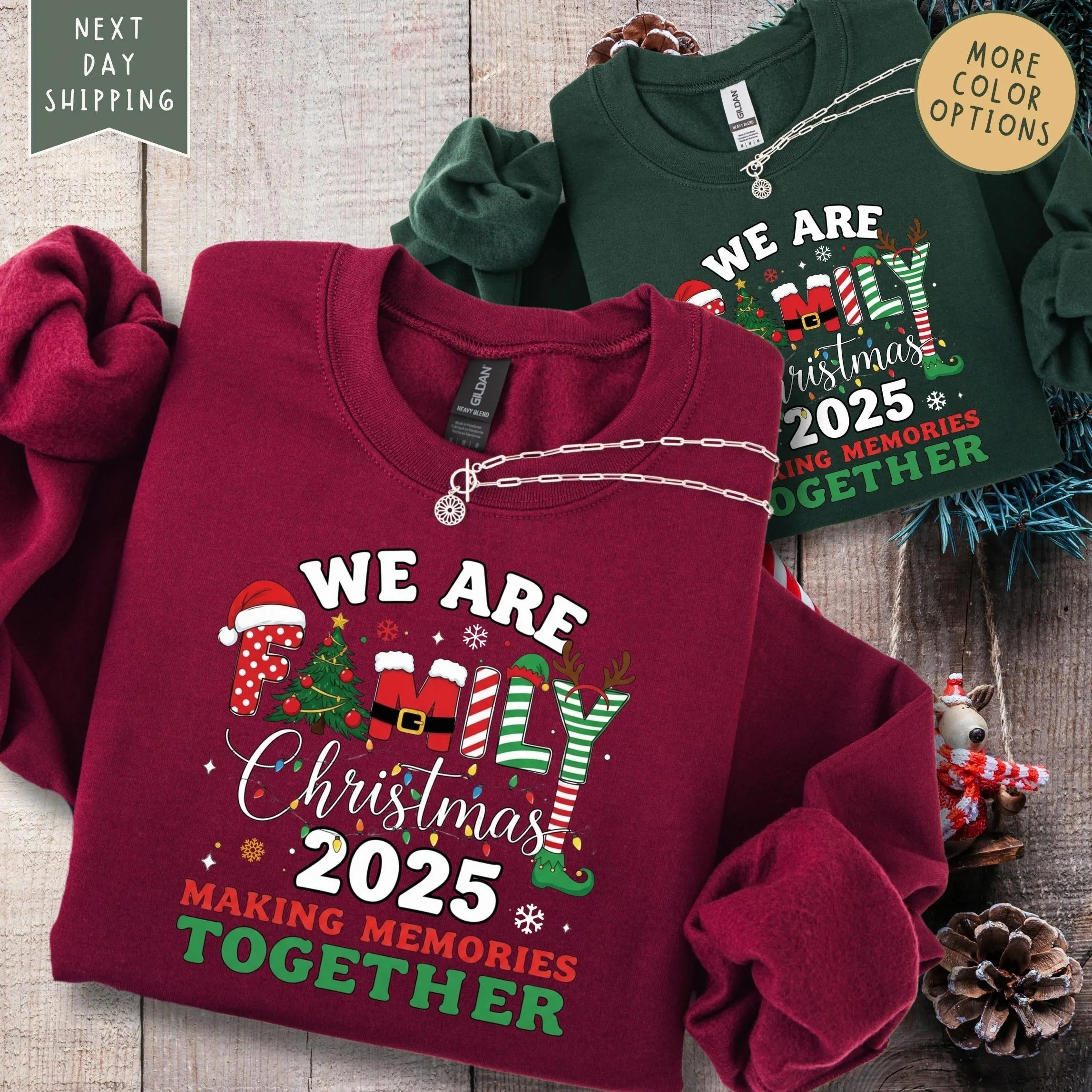 We are family Christmas, Making Memory Together