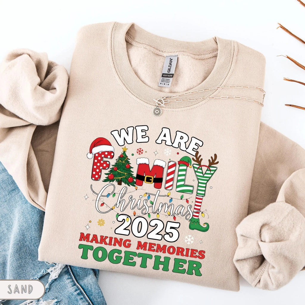 We are family Christmas, Making Memory Together