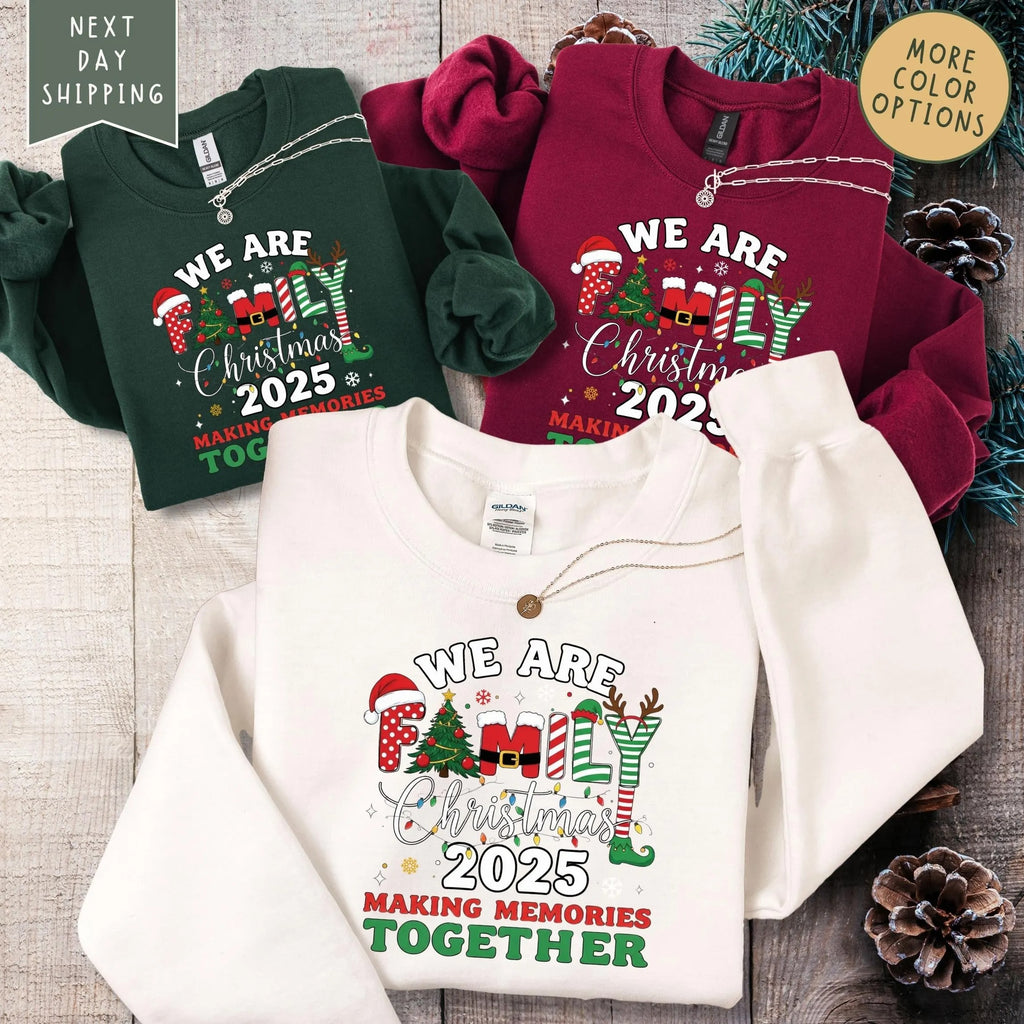 We are family Christmas, Making Memory Together