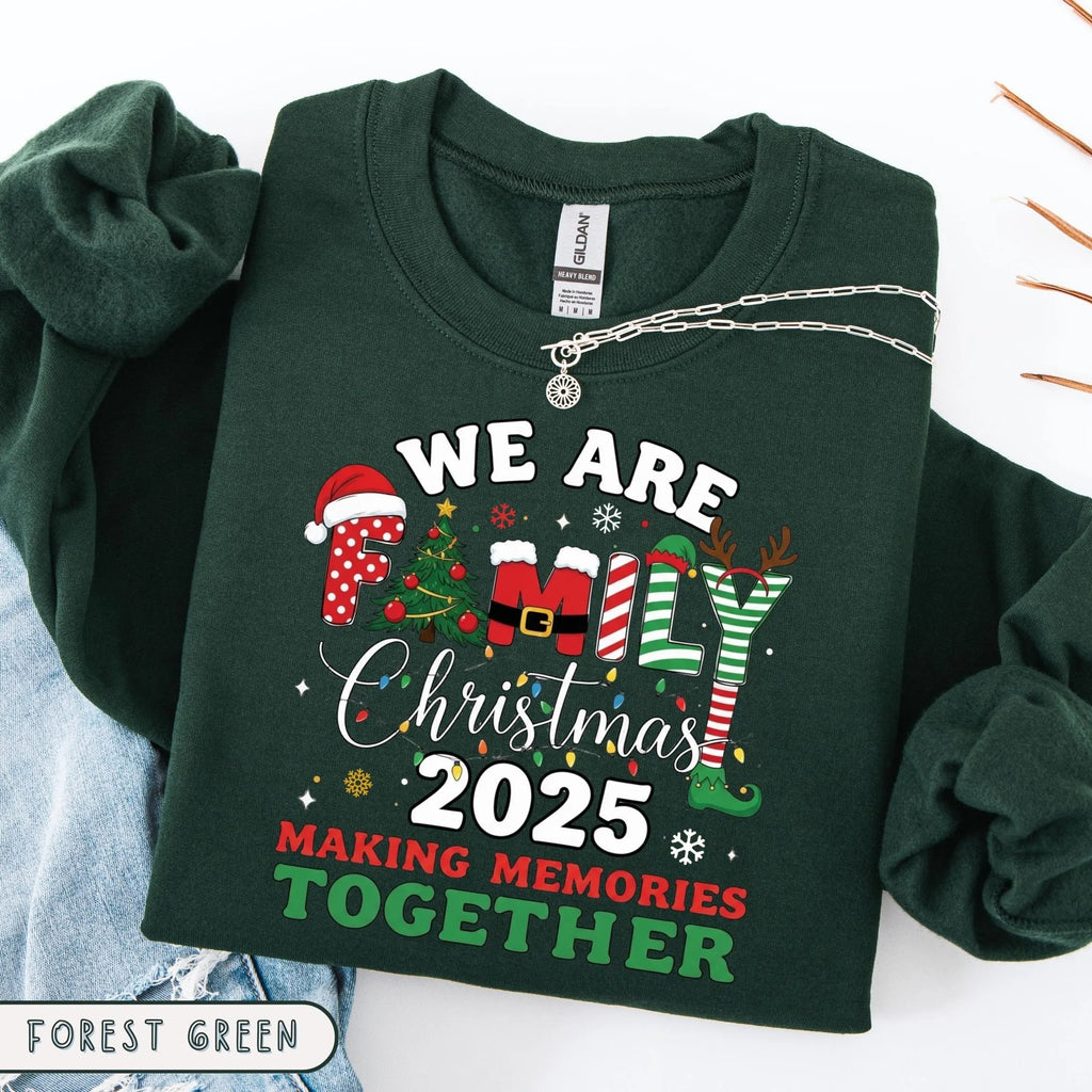 We are family Christmas, Making Memory Together