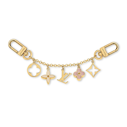 Fleur de Monogram Bag Charm